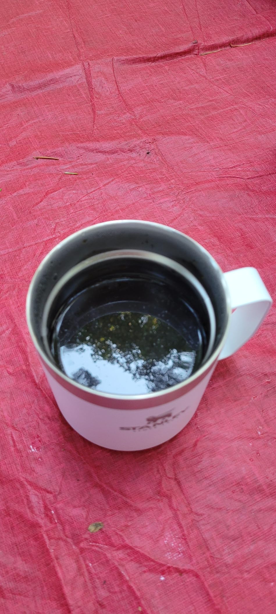 STANLEY Perfect Brew Pour Over Set | 12 oz Camp Mug with Lid Included | Drip Coffee Maker with Reusable Filter | Insulated Stainless Steel | BPA-Free | Cream Gloss customer photo 2