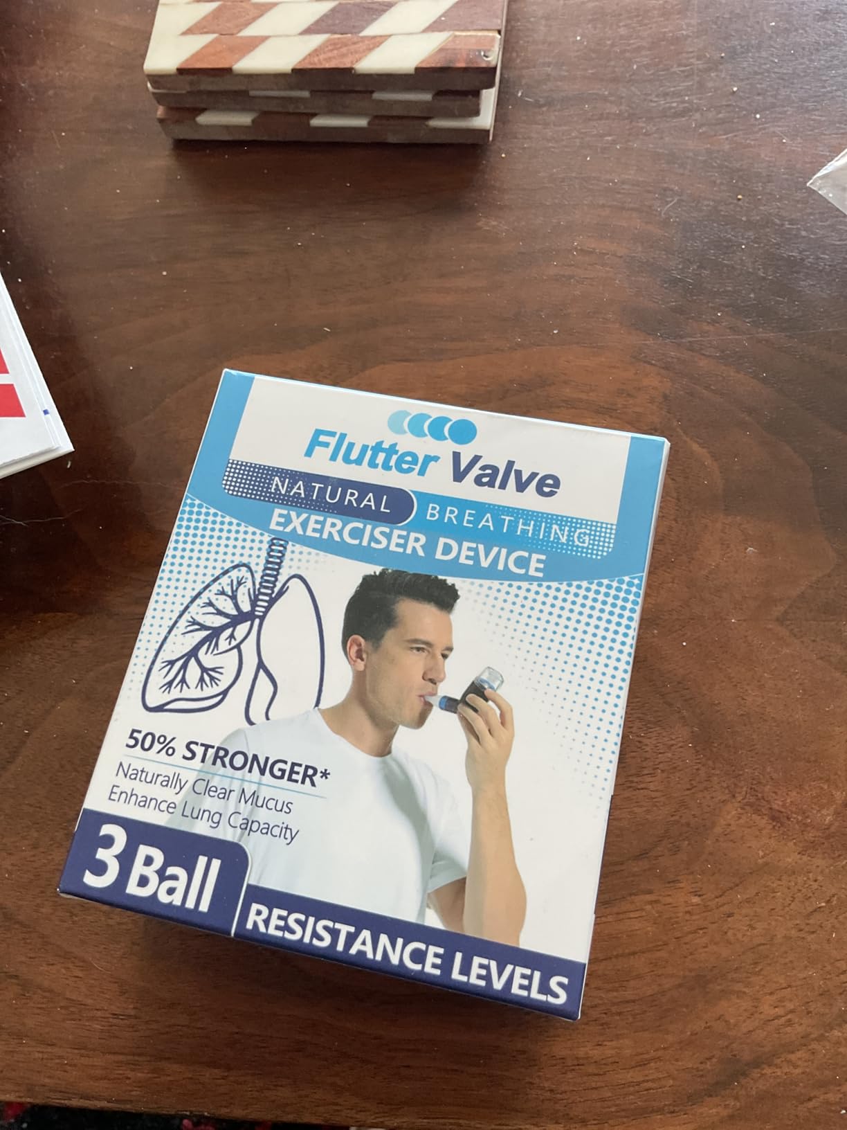 Flutter Valve Device for Lungs, Breathing Exercise Device for Lungs, Adjustable Resistance for Natural Mucus Removal, Portable Lung Exerciser Device | Breathing Trainer customer photo 1