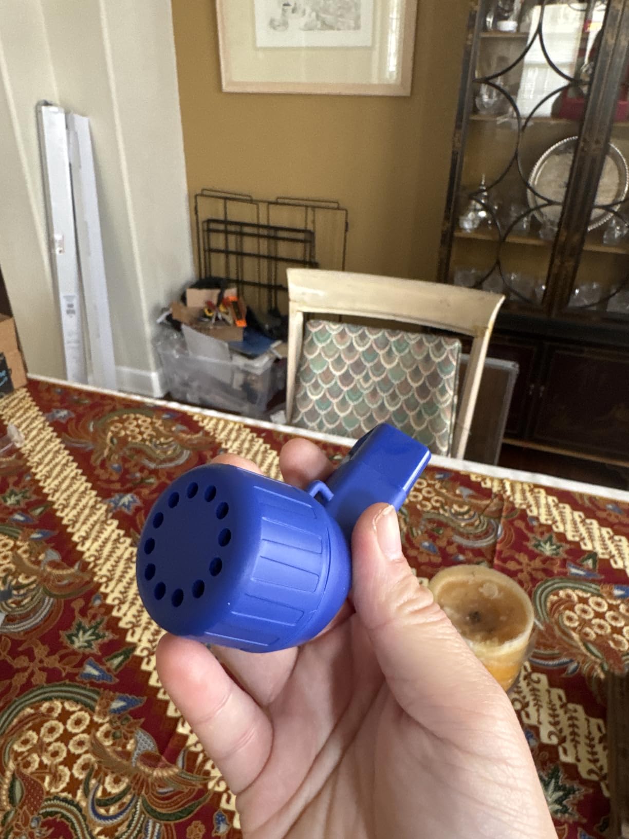 Flutter Valve Device for Lungs, Breathing Exercise Device for Lungs, Adjustable Resistance for Natural Mucus Removal, Portable Lung Exerciser Device | Breathing Trainer customer photo 2