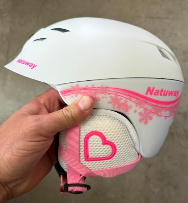 Kids Snowboard and Ski Helmet for Toddler and Children,Durable PC Shell& EPS,Safty Snow Helmet Age 2-6 Years and 5-12 Years ASTM Certified customer photo 1