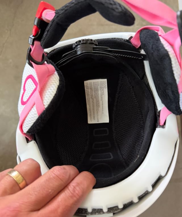 Kids Snowboard and Ski Helmet for Toddler and Children,Durable PC Shell& EPS,Safty Snow Helmet Age 2-6 Years and 5-12 Years ASTM Certified customer photo 2