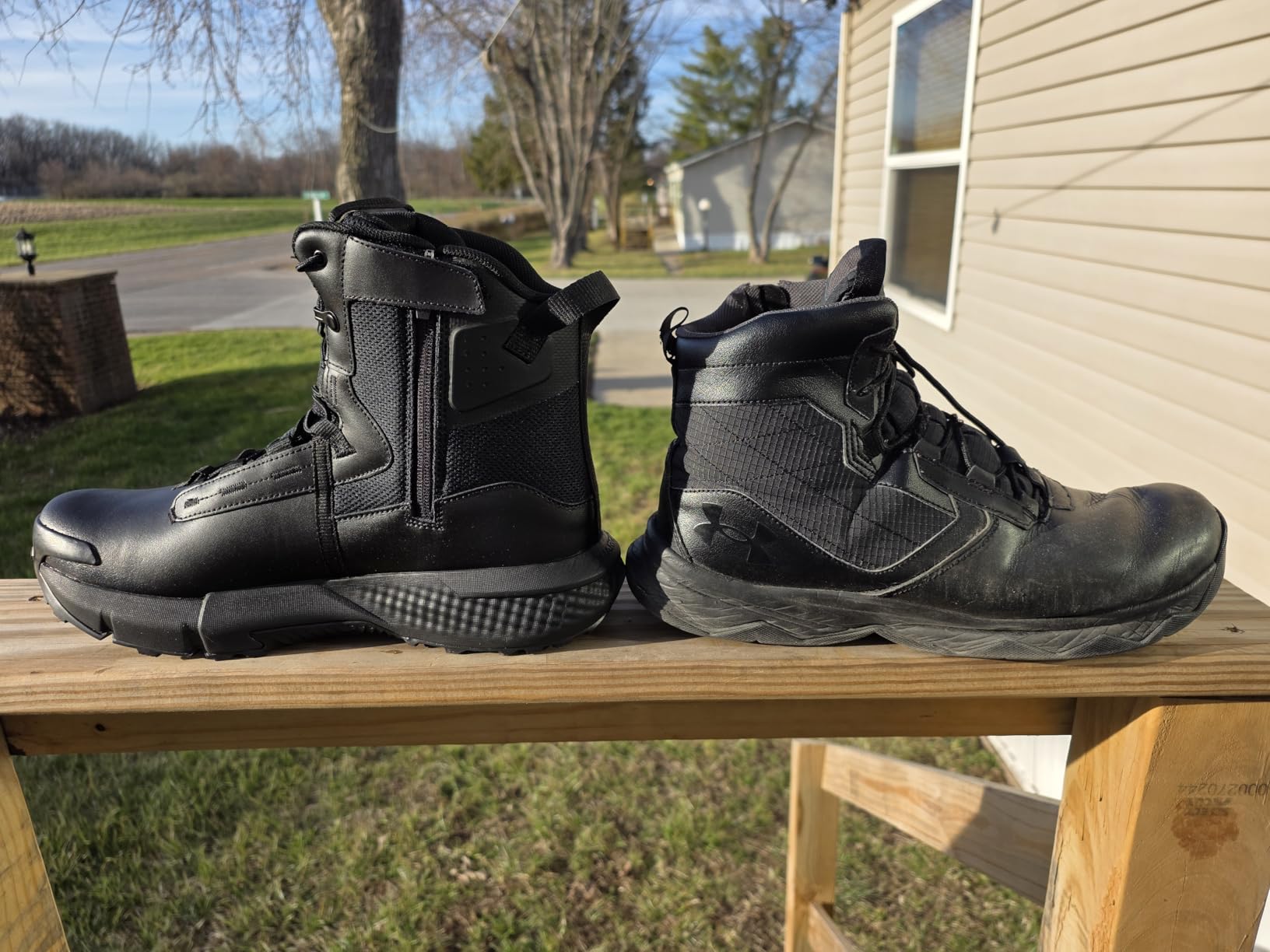 Under Armour Men's Charged Valsetz Zip Waterproof Tactical Boots customer photo 1