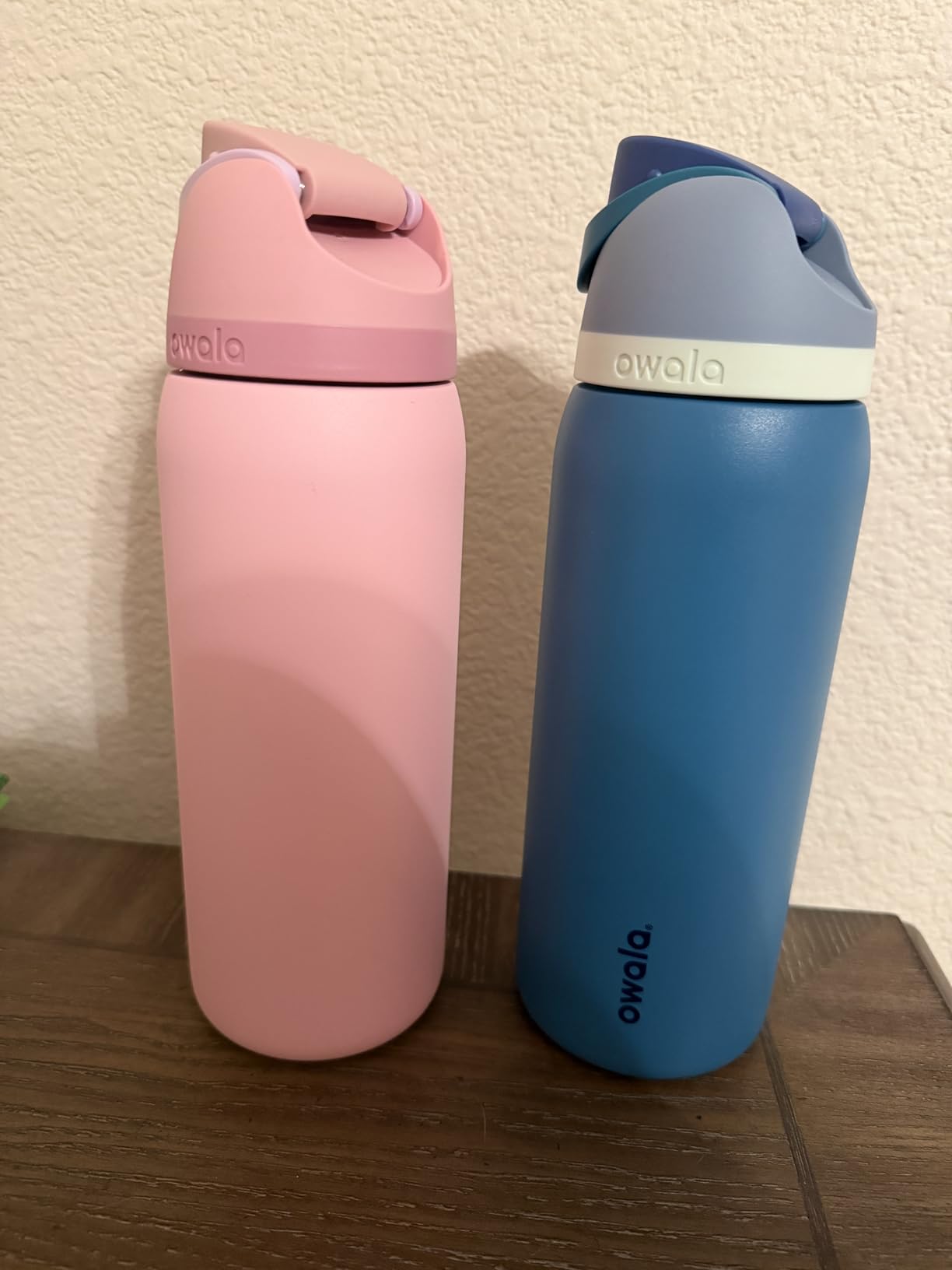 Owala FreeSip Insulated Stainless Steel Water Bottle with Straw, BPA-Free Sports Water Bottle, Great for Travel, 24 Oz, Denim customer photo 1
