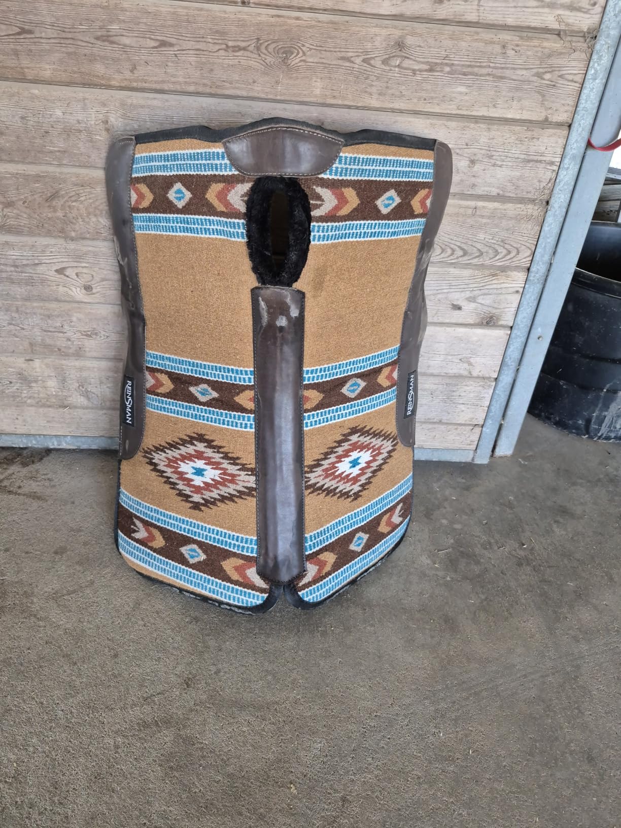 Reinsman APEX Ranahan Tacky Too Soft Breathable Non-Slip Shock-Absorbing Fleece-Lined Moisture-Wicking Contoured Back Protection Horse Riding Saddle Pad customer photo 2