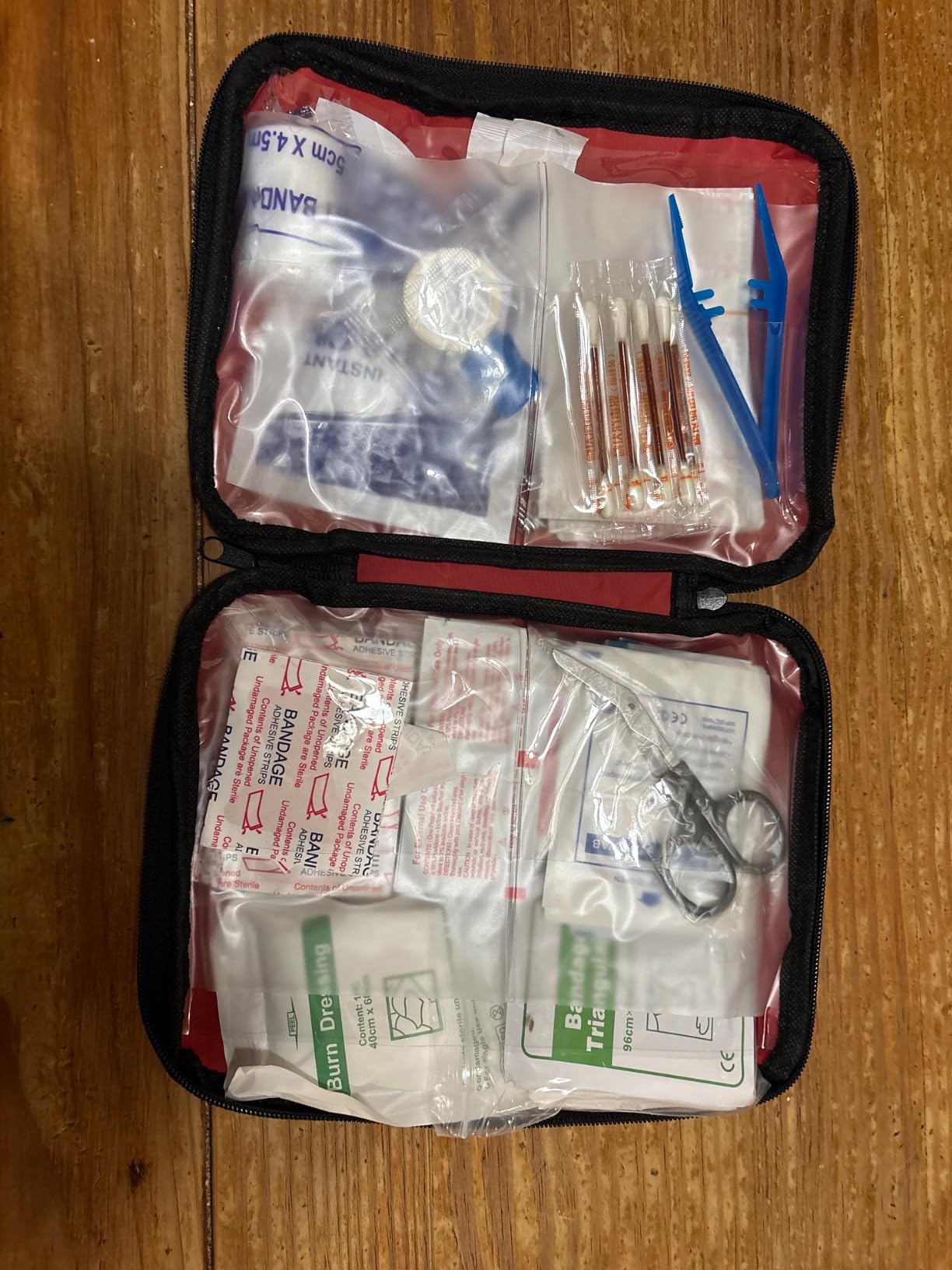 Travel First Aid Kit 300PCS - Portable Red Emergency Essential Sets for Outdoor Adventure, Hiking, Camping, Car, Home, Office customer photo 2