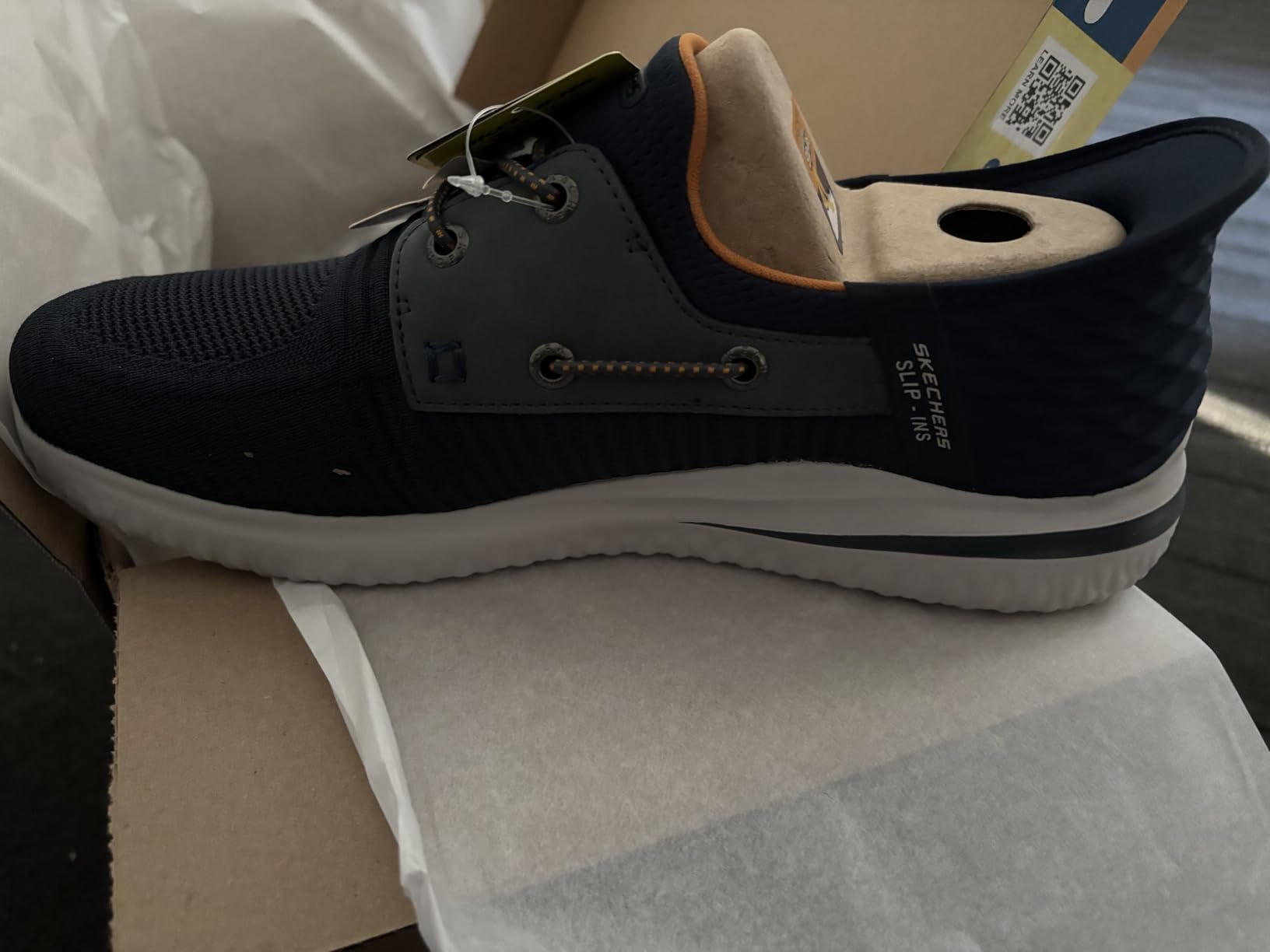 Skechers Men's Streetwear Delson 3.0 - Roth Low Profile Bungee Lace Slip-Ins customer photo 2
