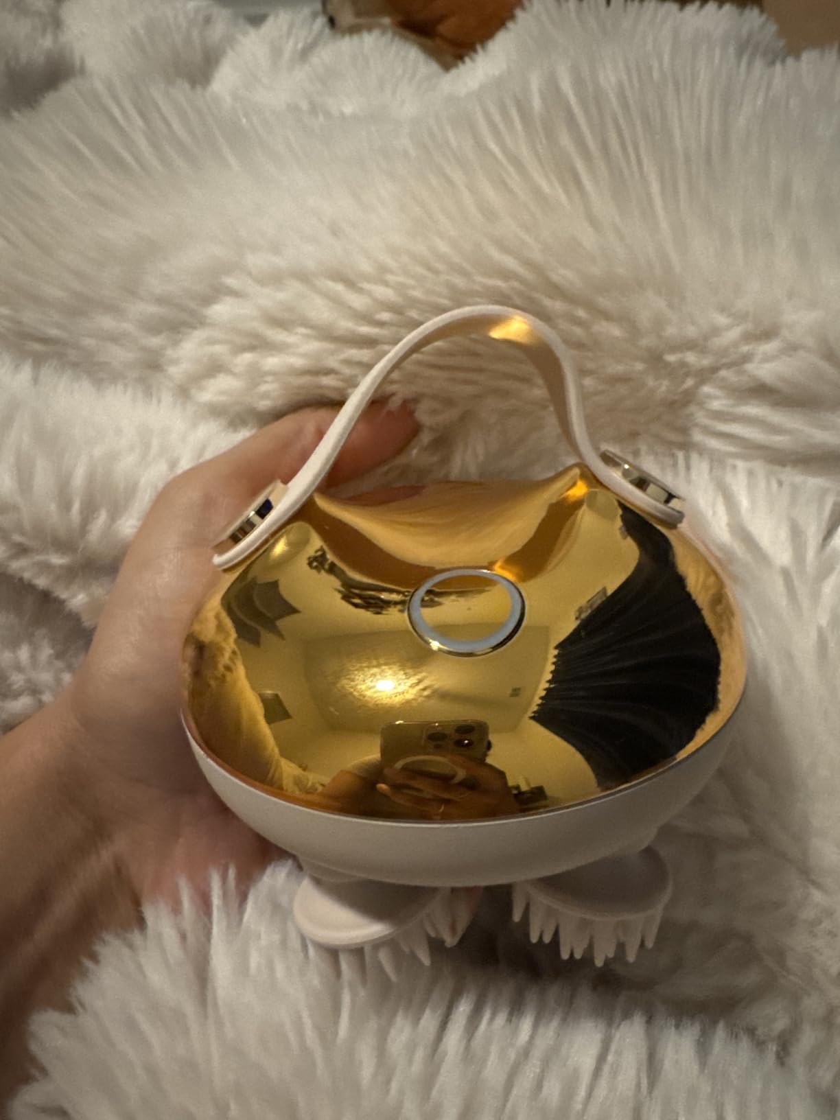 arboleaf Electric Scalp Massager Head Massager Scalp Stress Relax, 5 in 1 Kneading 128 Massage Nodes, Waterproof Hair Massage with 8 Removable Claws, Gift for Dad Mom customer photo 2