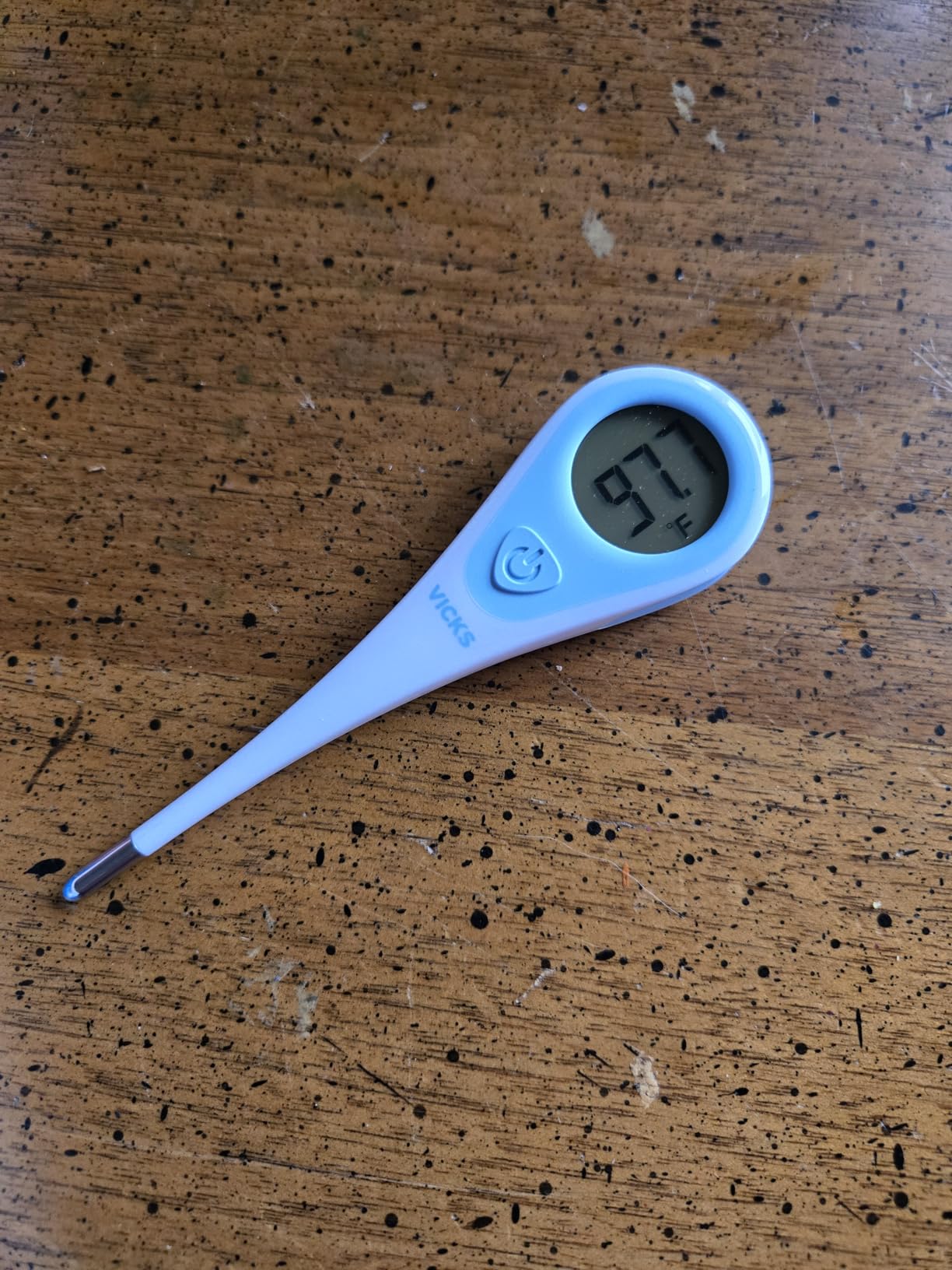 Vicks SpeedRead Digital Thermometer for Baby, Kids & Adults, Color-Coded Readings, Oral, Baby Rectal Thermometer or Under The Arm, Water Resistant customer photo 2