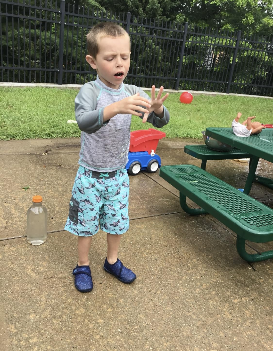 Racqua Toddler Baby Water Shoes Barefoot Quick Dry Swim Sport Pool Aqua Shoes for Boy's Girl's(Baby/Toddler) customer photo 1