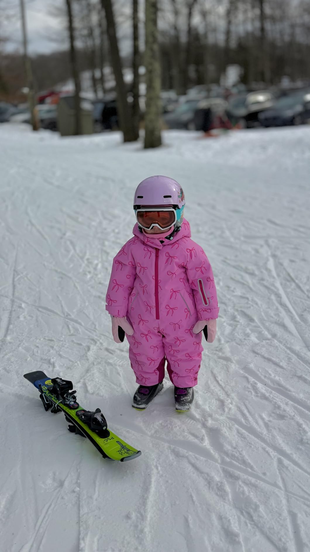 OutdoorMaster Kids Snowboarding Helmet for Boys & Girls - Durable PC Shell, EPS Foam & 12 Cooling Vents, Adjustable Dial Fit customer photo 1