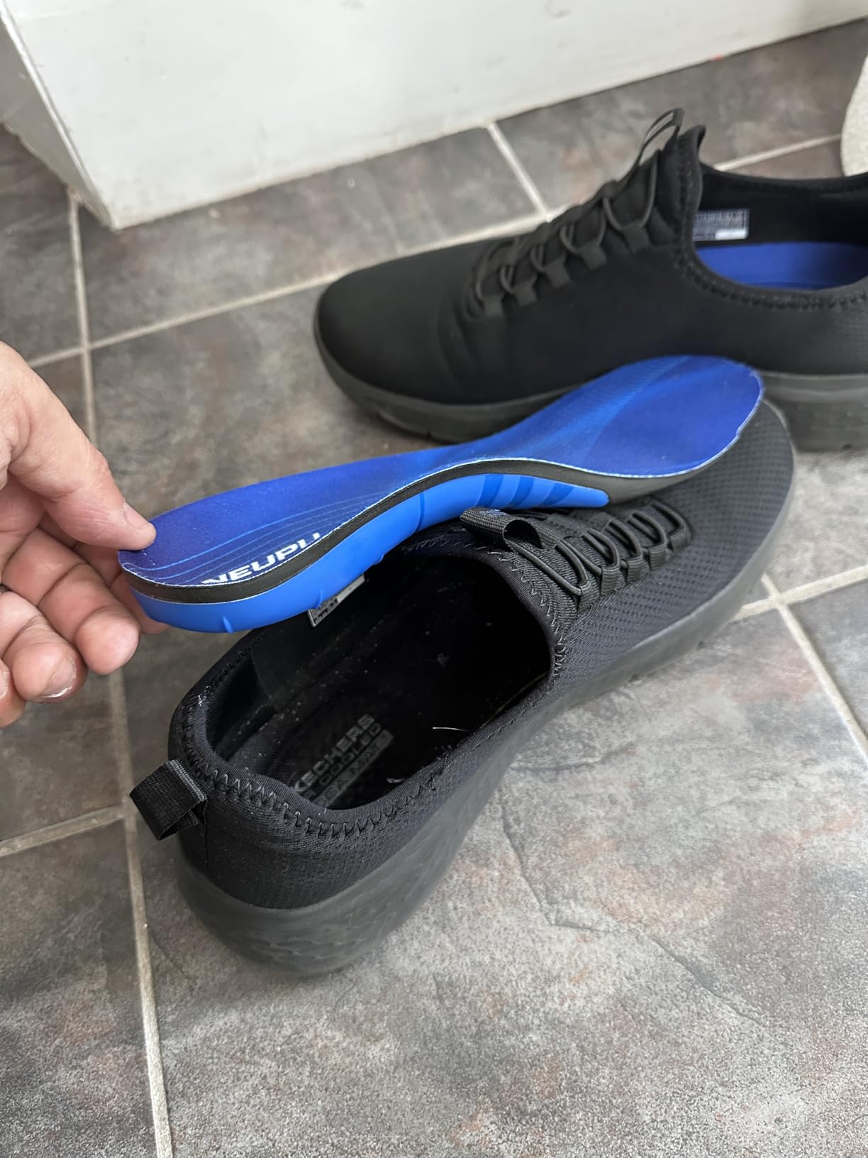 NEUPU 240+lbs Plantar Fasciitis Insoles Men Women, Comfort Heavy Duty High Arch Support Insoles for Pain Relief Absorb Shock, Work Boot Shoe Inserts Orthotic for Flat Feet, Pronation, Heel & Foot Pain customer photo 2