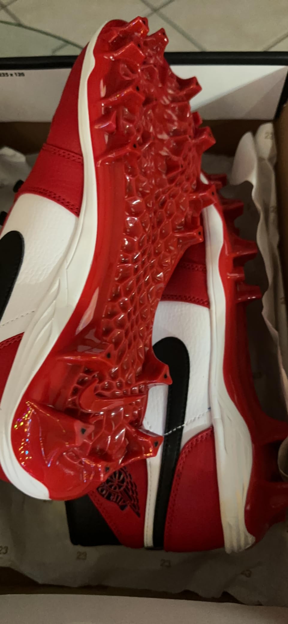 Jordan Men's Jordan 1 Mid TD Football Cleat customer photo 2