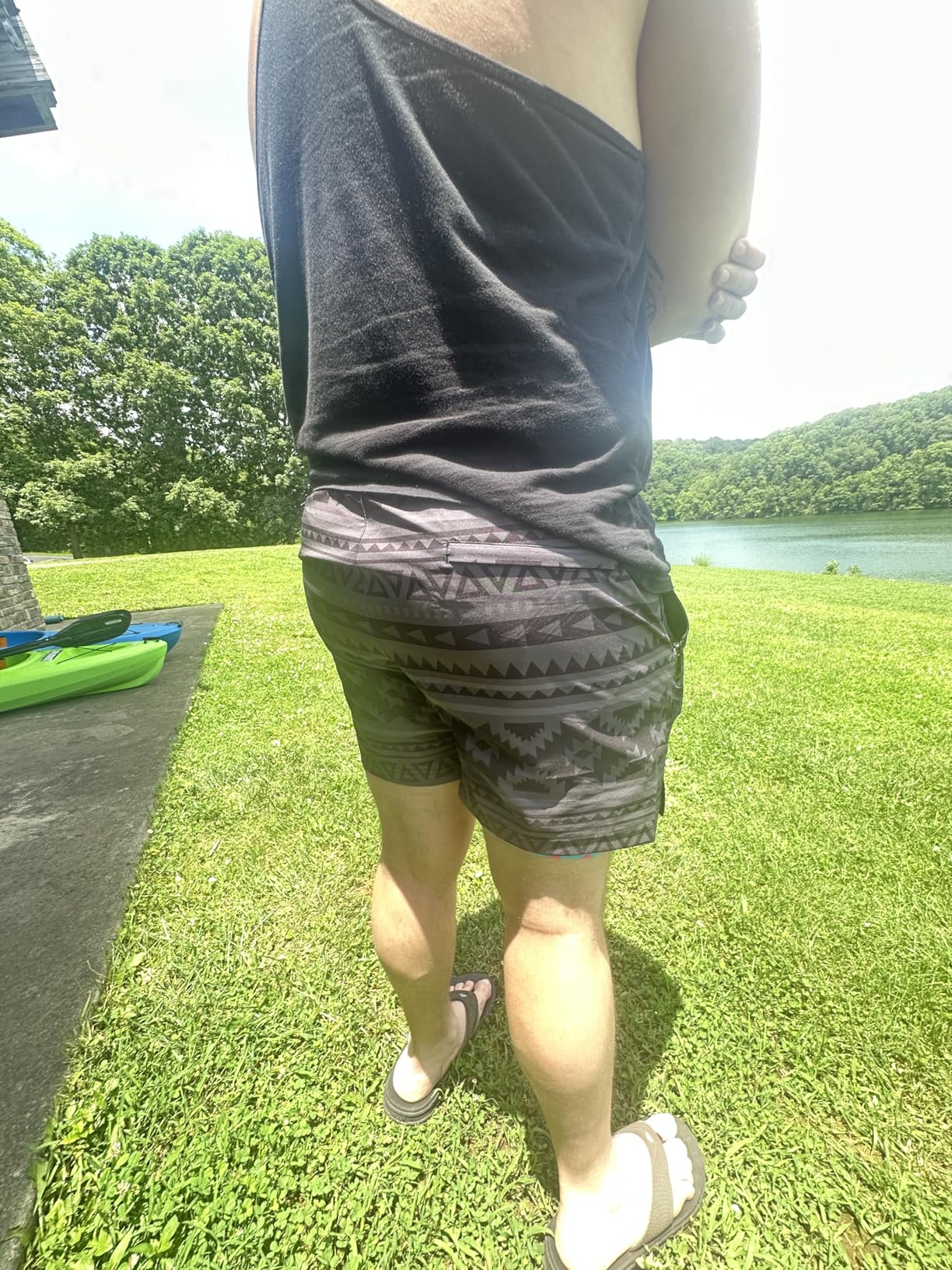 maamgic Mens 5 Inch Stretch Swimming Shorts Compression Liner Swim Trunks Swimwear Bathing Suits Beach Wear Swim Suits customer photo 2