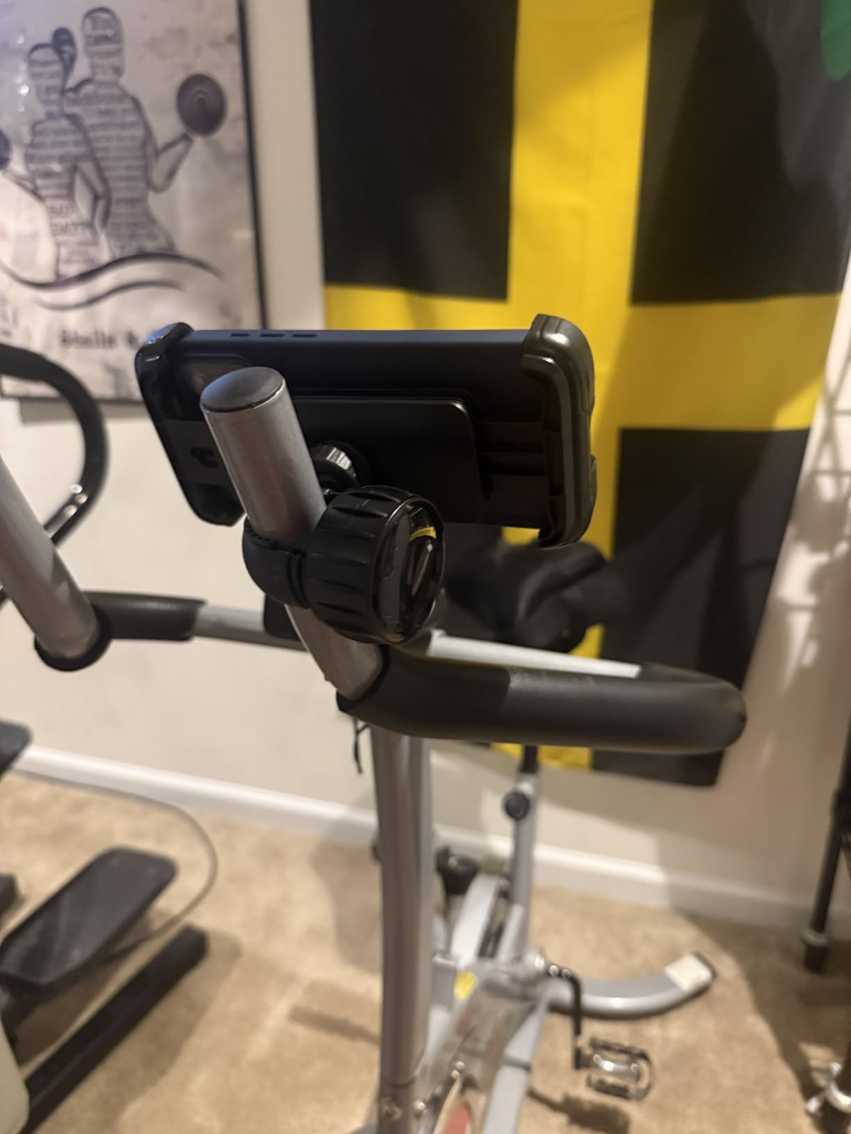 LISEN Bike Phone Holder, [Super Easy Install] Motorcycle Phone Mount Ebike Accessories Bicycle Handlebar Holder Mount Gifts for Adults Kids Men Mountain Mini Bike Scooter Gear Accessories for iPhone customer photo 2