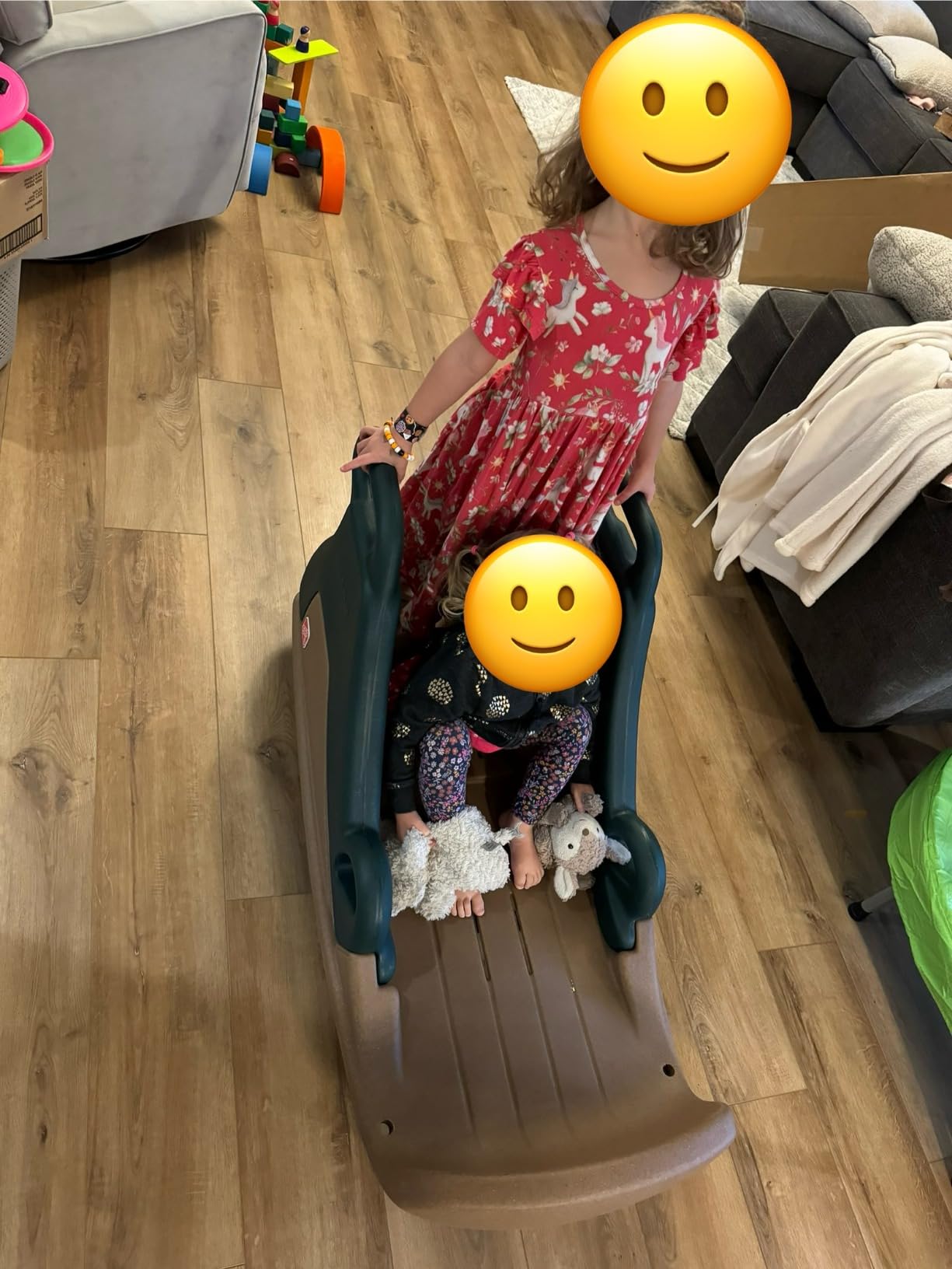 Step2 Snow Runner, Kids Ride On Toy & Outdoor Snow Sled & Toboggan, Fits 2 Riders, for Toddlers 3-6 Years Old customer photo 1