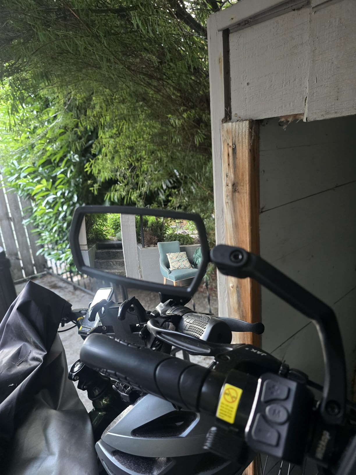 WITTKOP Bike Mirror | Large HD field of vision | 360 Degree rotatable & foldable | Mounting above & below | Break-proof & durable | ebike accessories, bike mirror handlebar mount, bicycle mirrors customer photo 1