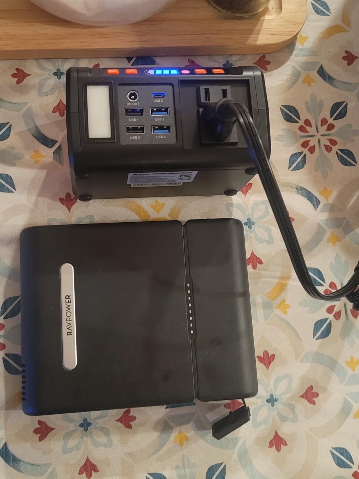 Takki 88.8Wh Portable Power Station Peak 120W Lithium Battery Small Generator Power Bank with 110V AC Outlet Battery Backup for Camping Home Use Emergency(Solar Panel Optional) customer photo 1