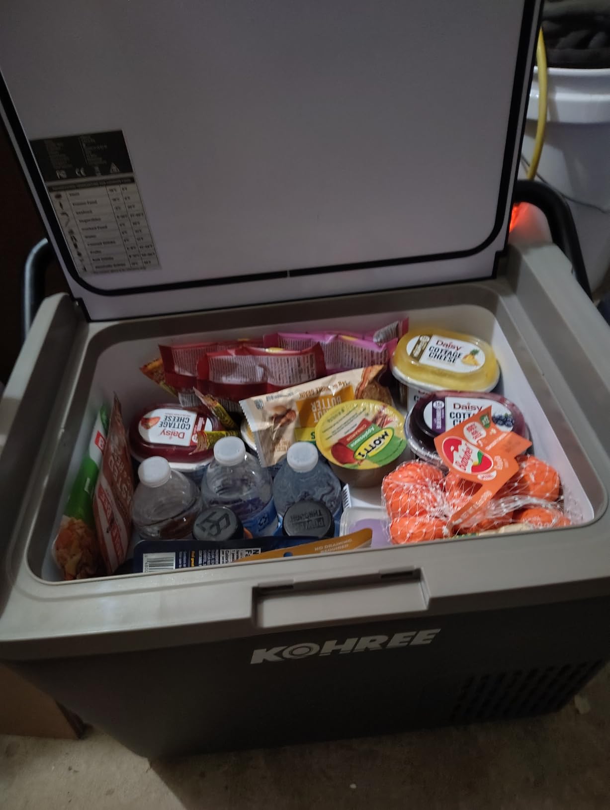 Kohree 12 Volt Car Refrigerator, 42 Quart (40L) Dual Zone Car Fridge, Portable Refrigerator Dual Door -4F-68F Electric Cooler Portable Freezer 12/24V DC and 100-240V AC for RV, Camping, Travel customer photo 1