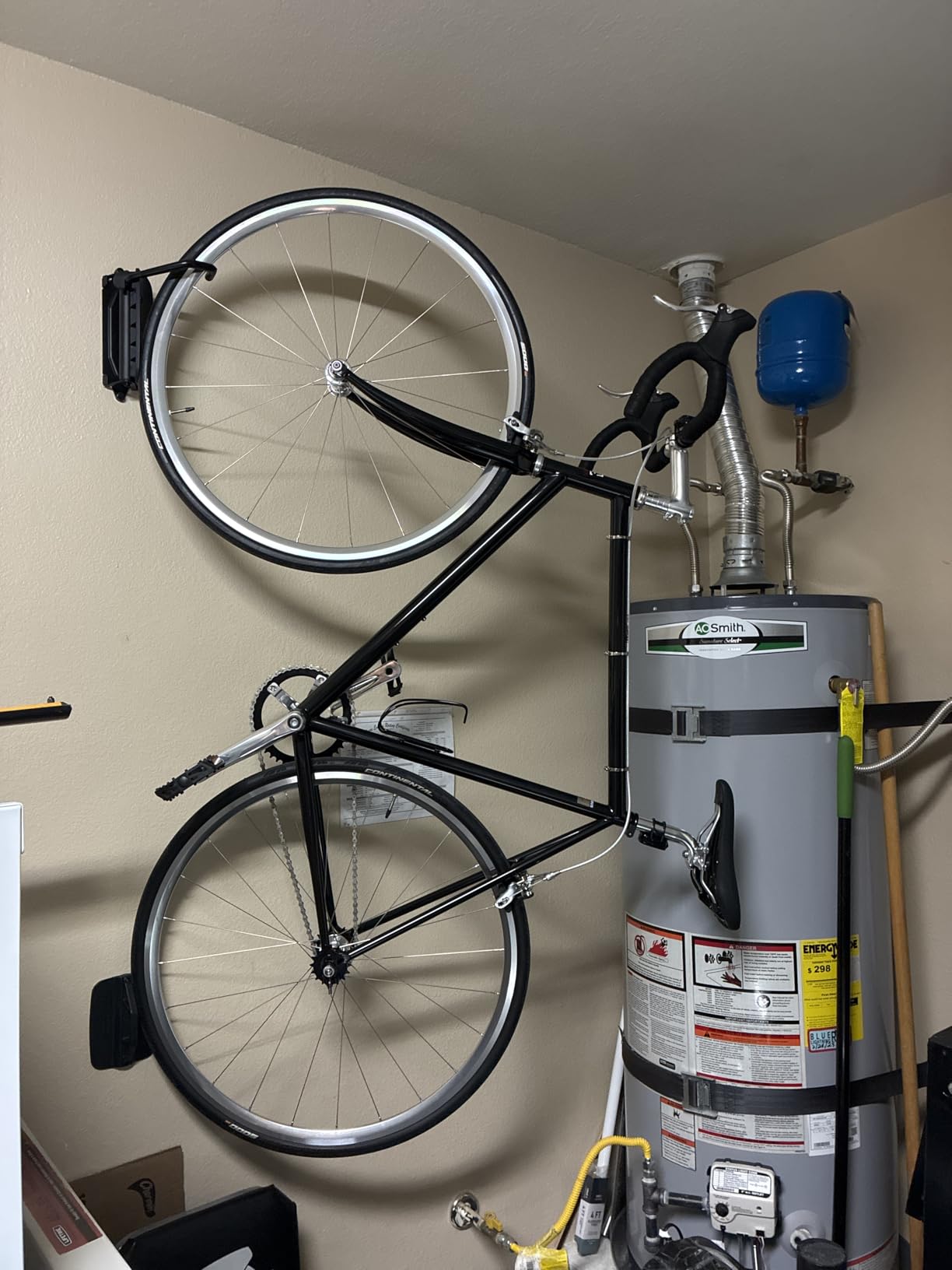 monTEK Swivel Bike Wall Mount, Bike Hangers for Garage, Space-Saving Vertical Bike Rack, Sturdy Bike Storage Rack Holds Up to 66lbs, Easy to Install, 4 Pack customer photo 1