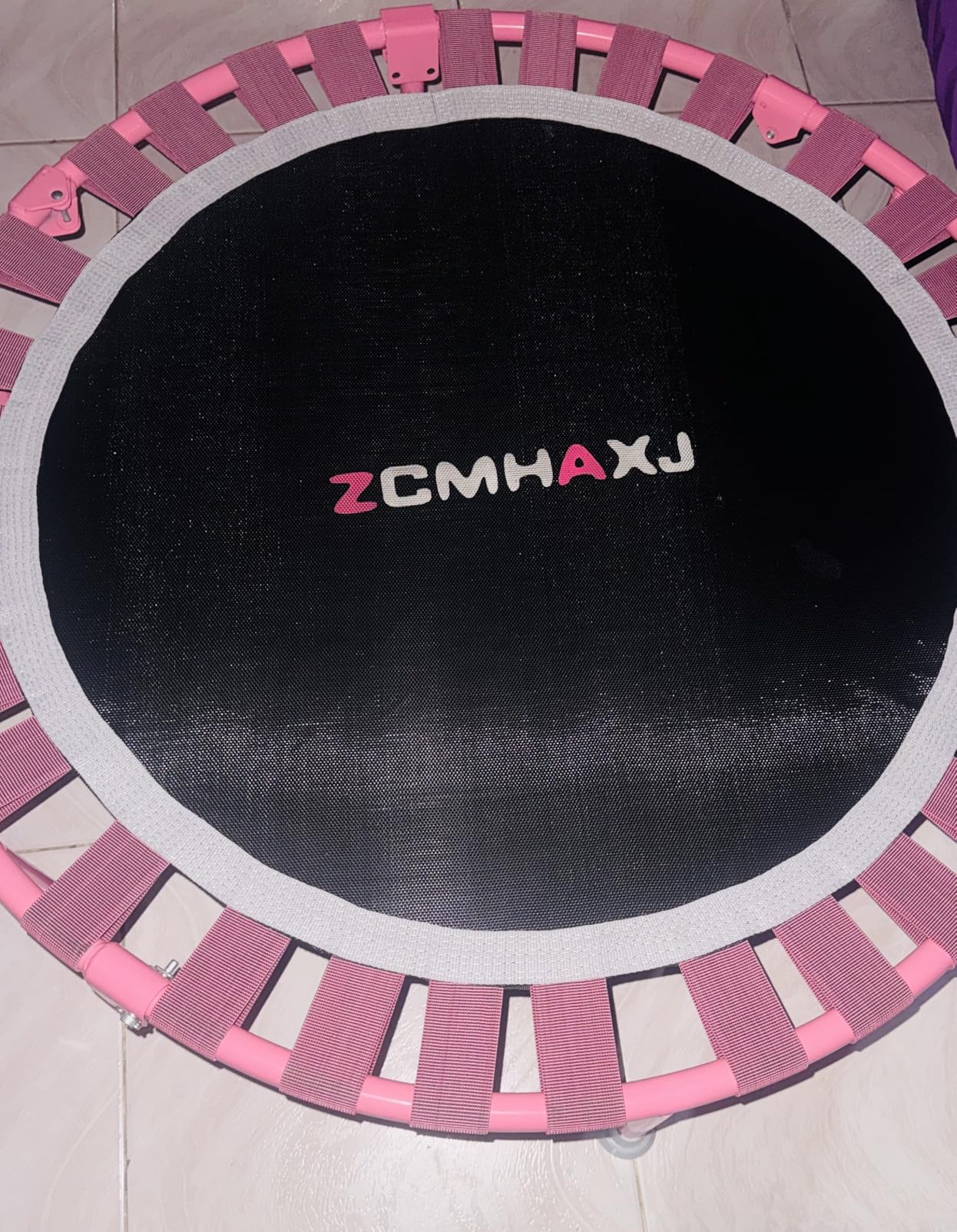 ZCMHAXJ Foldable Mini Trampoline, 40