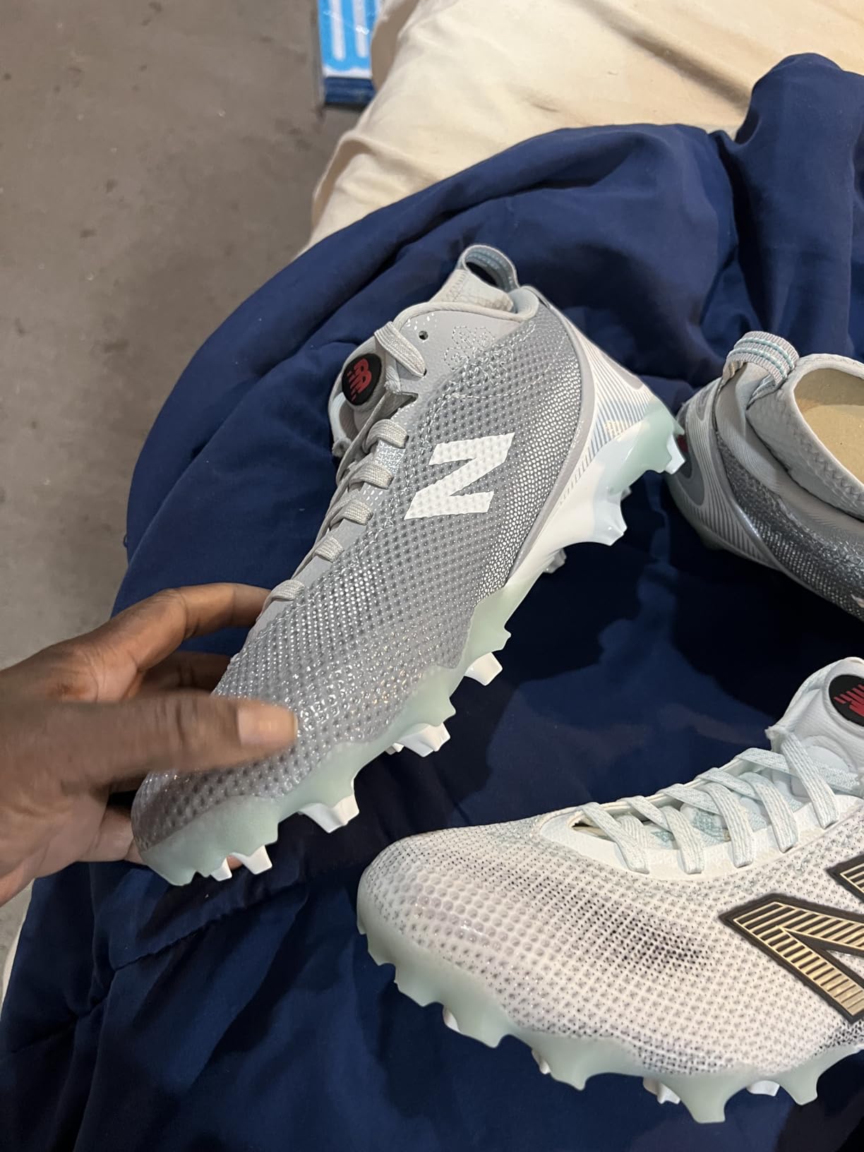 New Balance Men's Freezelx V5 Lacrosse Shoes customer photo 2