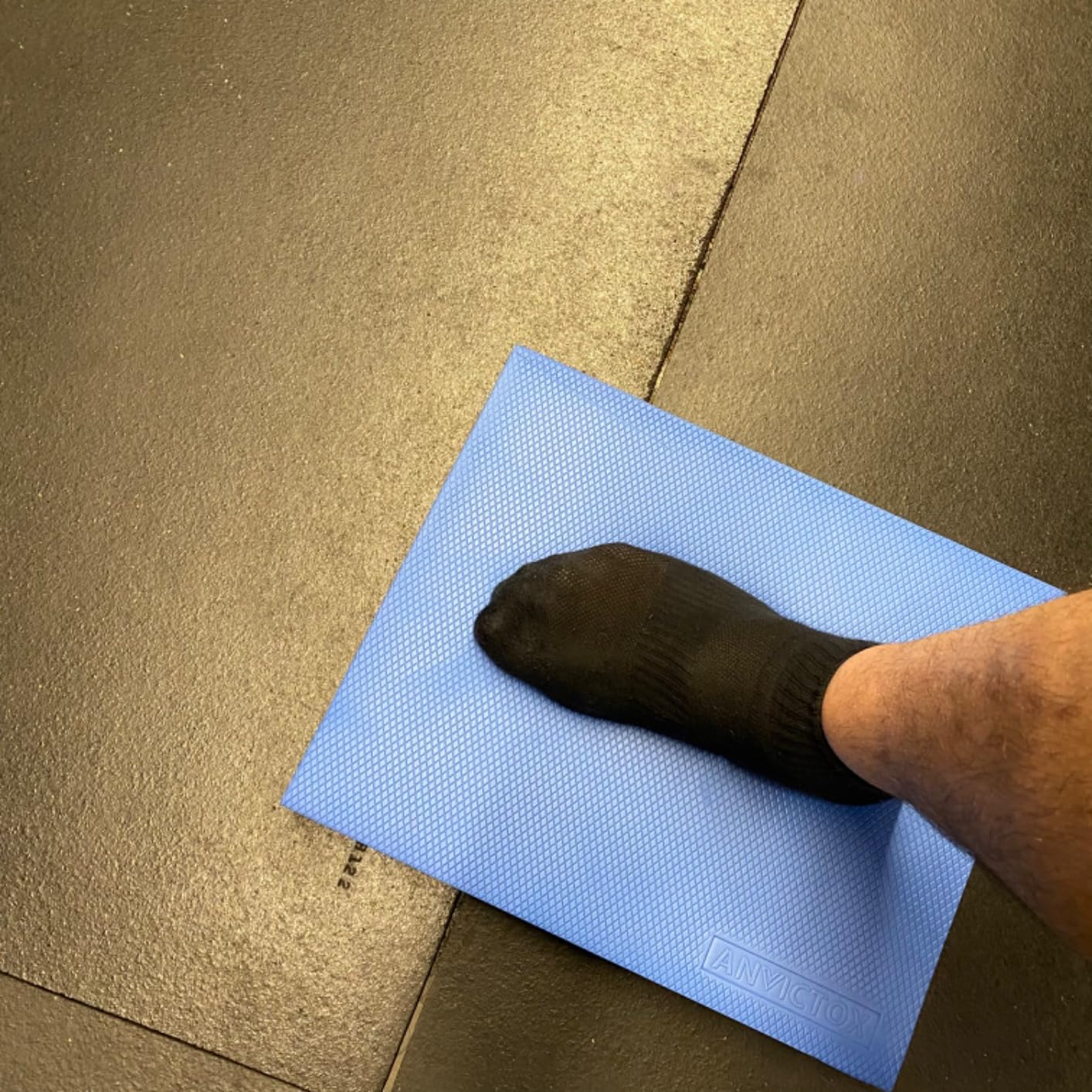 Balance Pad 15.8 * 13.2 * 2 inch, Large Balance Pad for Physical Therapy, Foam Balance Board for Rehabilitation Stability Workout Knee and Ankle Exercise Strength Training customer photo 1