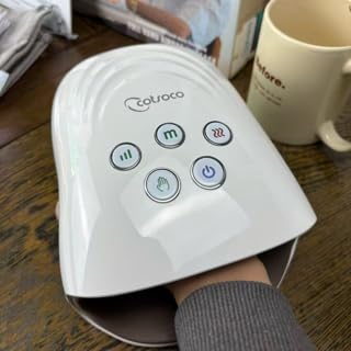 cotsoco Upgraded Hand Massager with Heat and Compression for Arthritis and Carpal Tunnel, 3 Massage Sizes, Cordless customer photo 1
