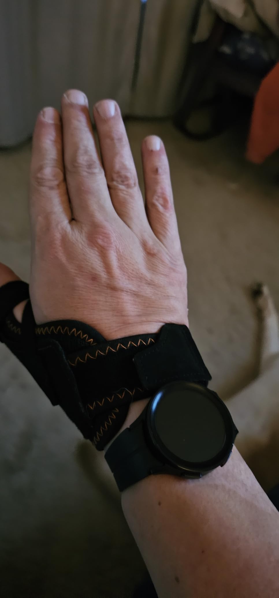 CURECARE Thumb Brace, New 2 in 1 Thumb Spica Splint Right & Left Hand (S/M) | 3 Level Stability, Removable Thumb Splint, Day& Night Support, Breathable& Lightweight, For CMC, De Quervain's, Trigger Thumb customer photo 2