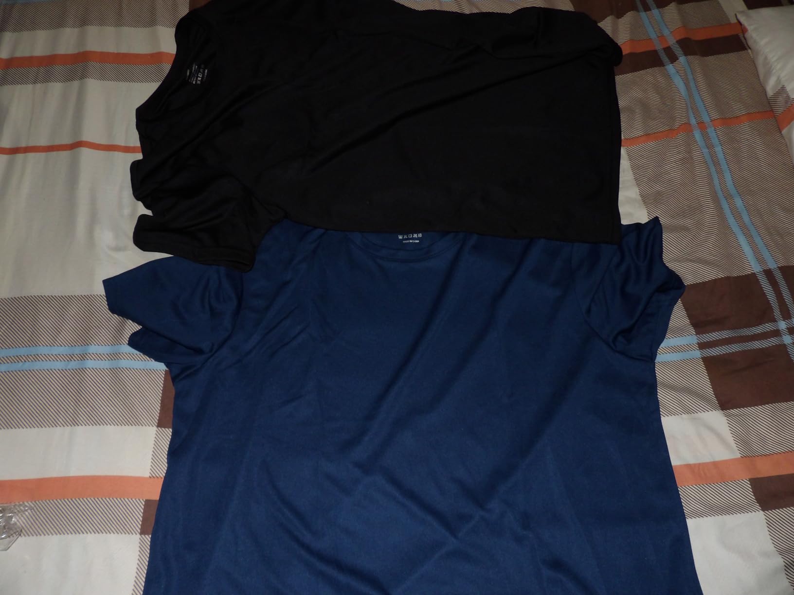 1/5 Pack Mesh Workout Shirts for Men Dry Fit Gym Quick Dry Athletic Short Sleeve Sports T-Shirt Moisture Wicking customer photo 2