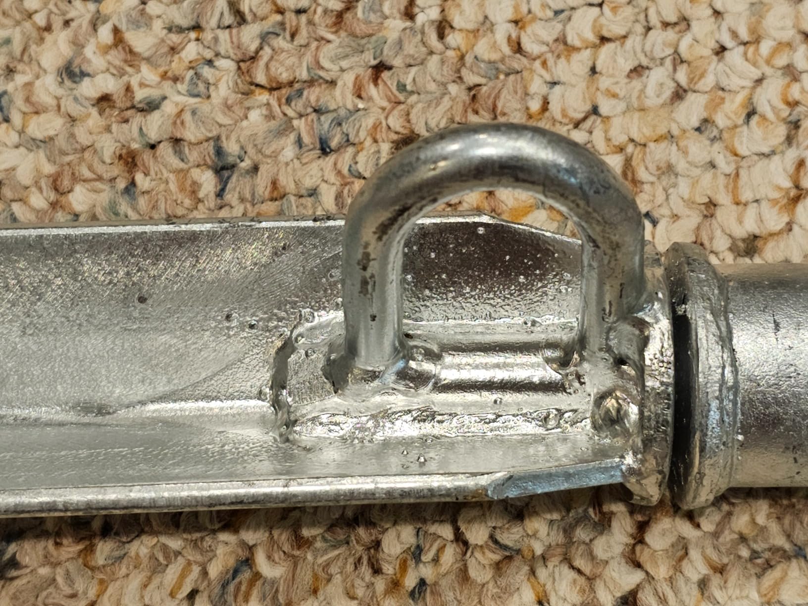 VEVOR Sand Spike Boat Anchor, 36 inch Galvanized Carbon Steel Slide Anchor Shore Spike for Small Boat Jetski Pontoon Kayak customer photo 1
