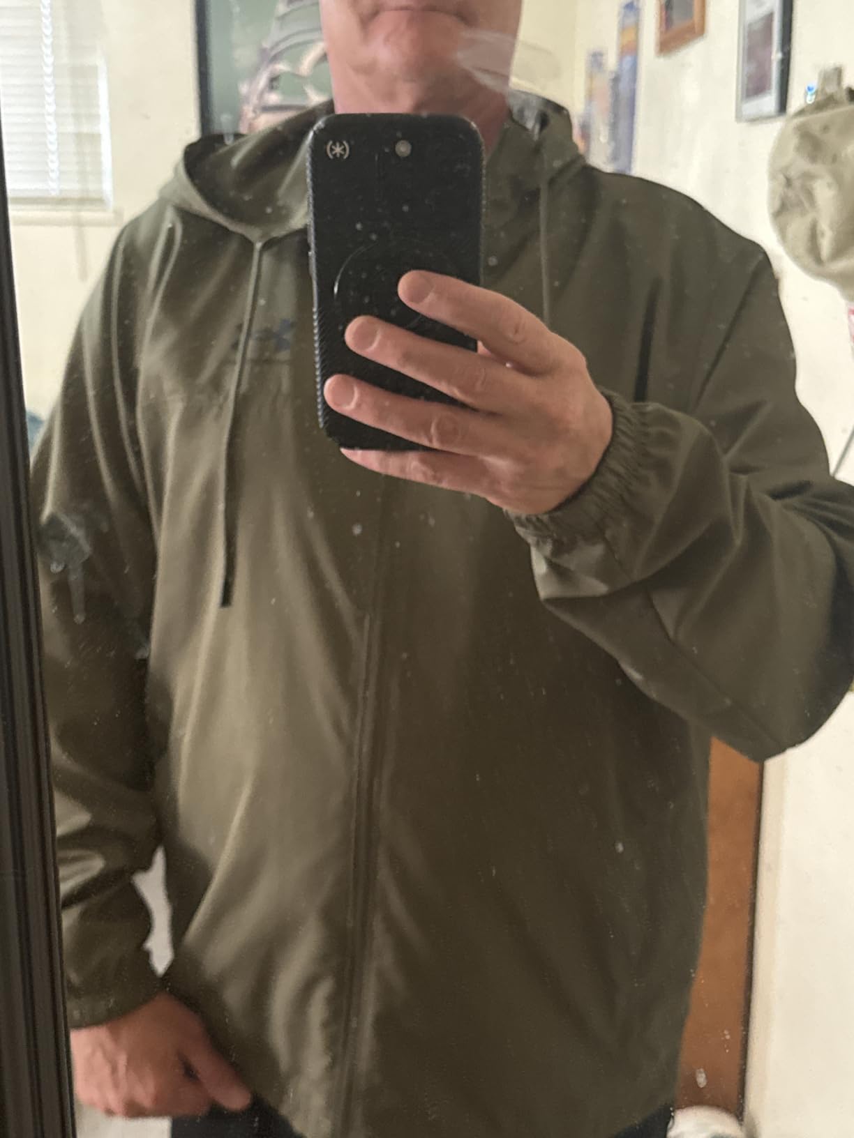Under Armour Rival Woven Windbreaker customer photo 2