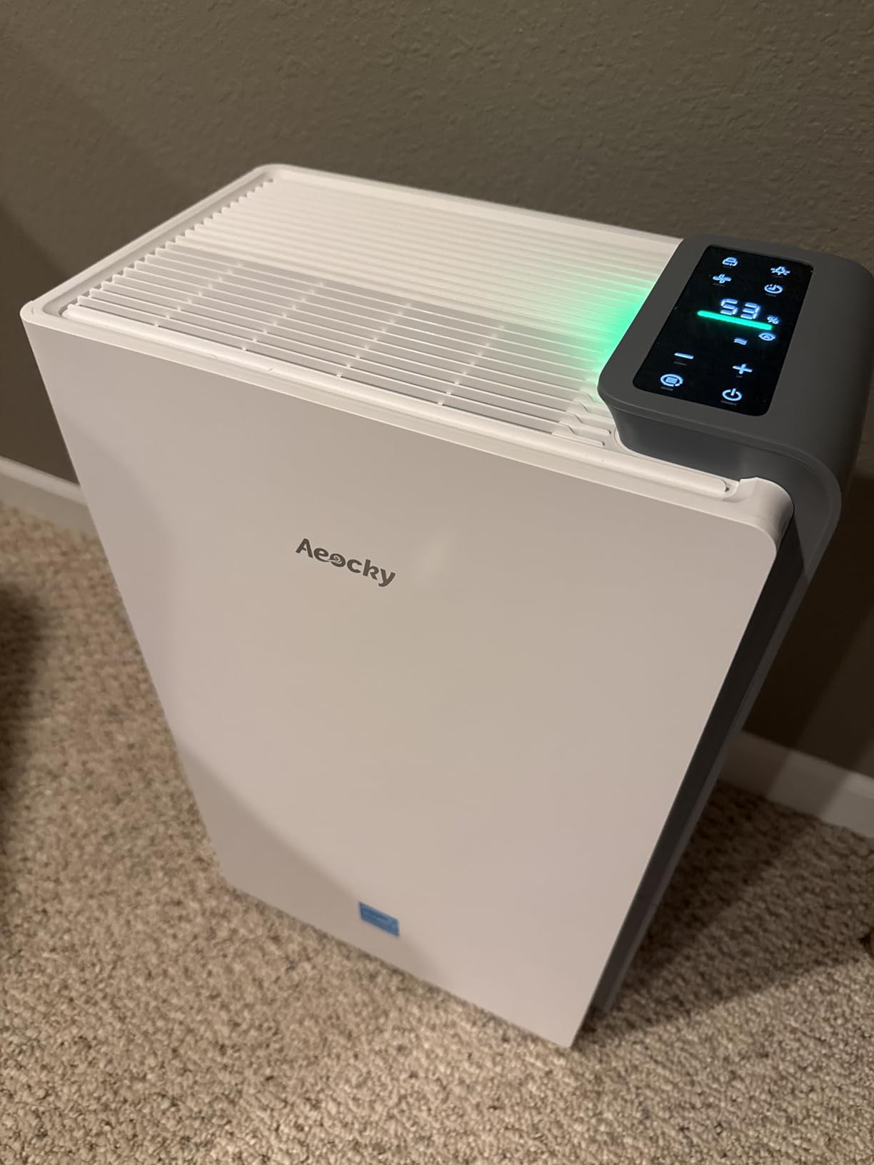 AEOCKY 4500 Sq.Ft Energy Star Most Efficient 2025 Dehumidifier, Max 80 Pint/Day Smart Compressor Dehumidifier with Drain Hose, Intelligent Humidistat, for Basement, Bedroom, Home, Bathroom customer photo 1