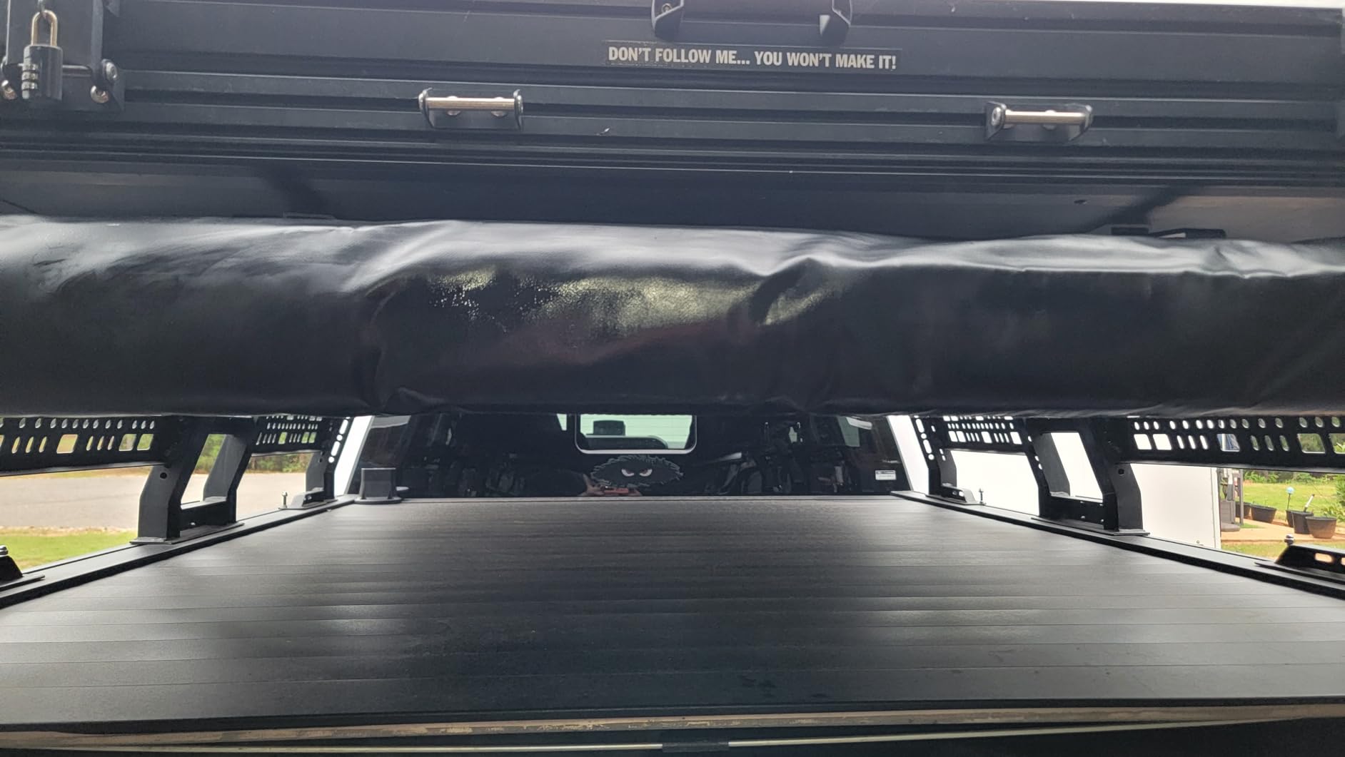 VEVOR Vehicle Awning 4.6'x6.6' Roof Rack Pull-Out Sun Shade UV50+ PU3000mm, Retractable Weatherproof 4x4 Side Awning for SUV Outdoor Camping & Overland (Hardware Included), w/Waterproof Storage Bag customer photo 2