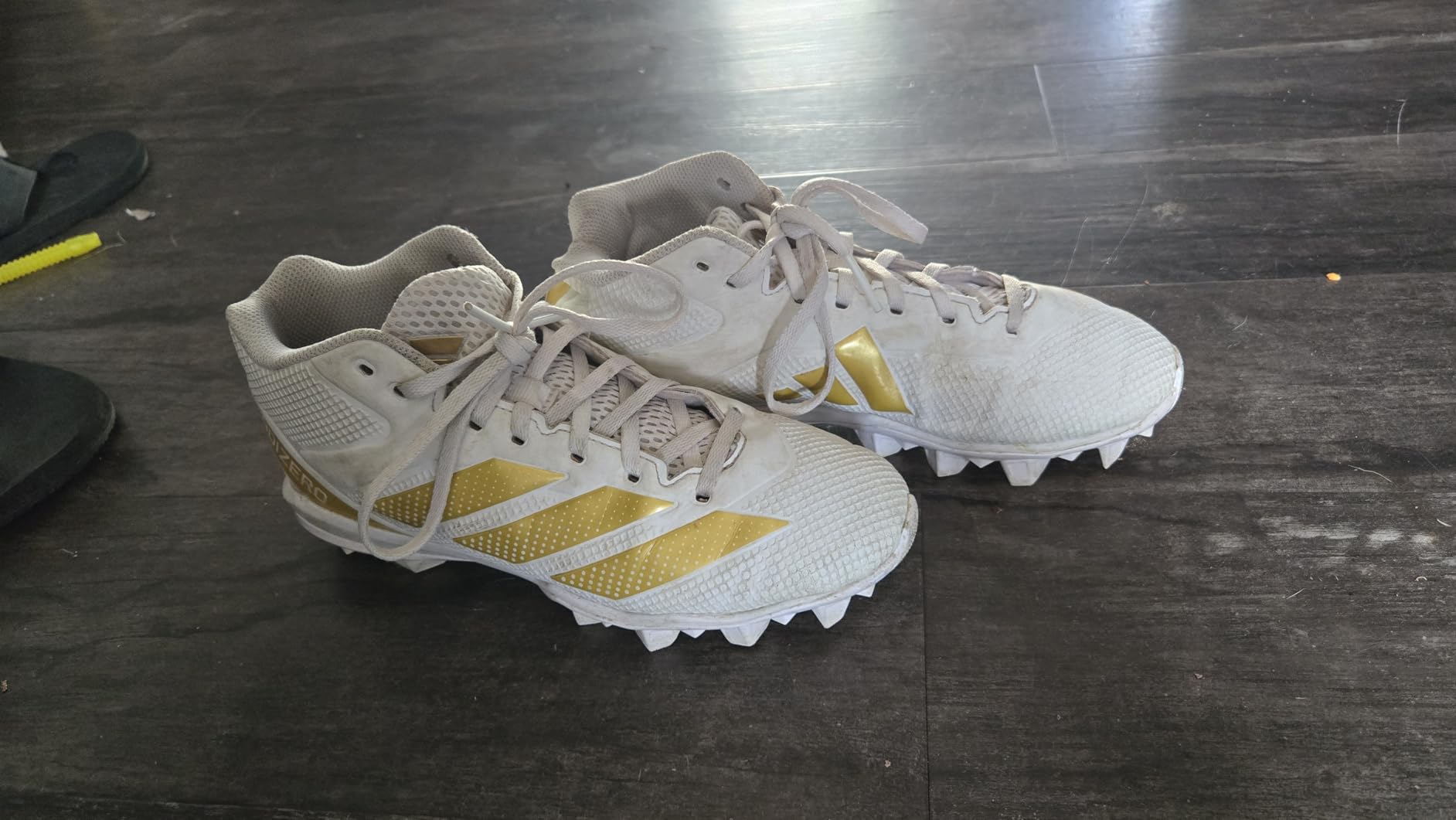 Adidas Unisex-Child Adizero Impact.2 II Molded Rubber American Football Cleats customer photo 1