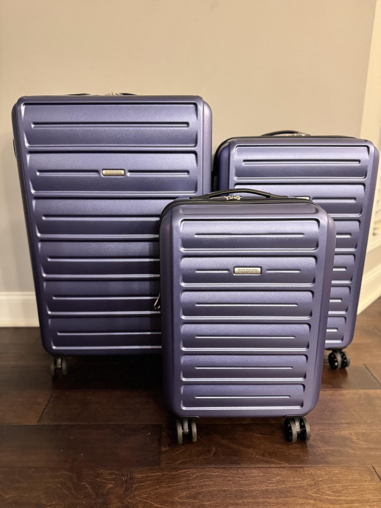 Westridge Hardside Luggage Set with Spinner Wheels, Teal, 3PC Set (CO/M/L) customer photo 2