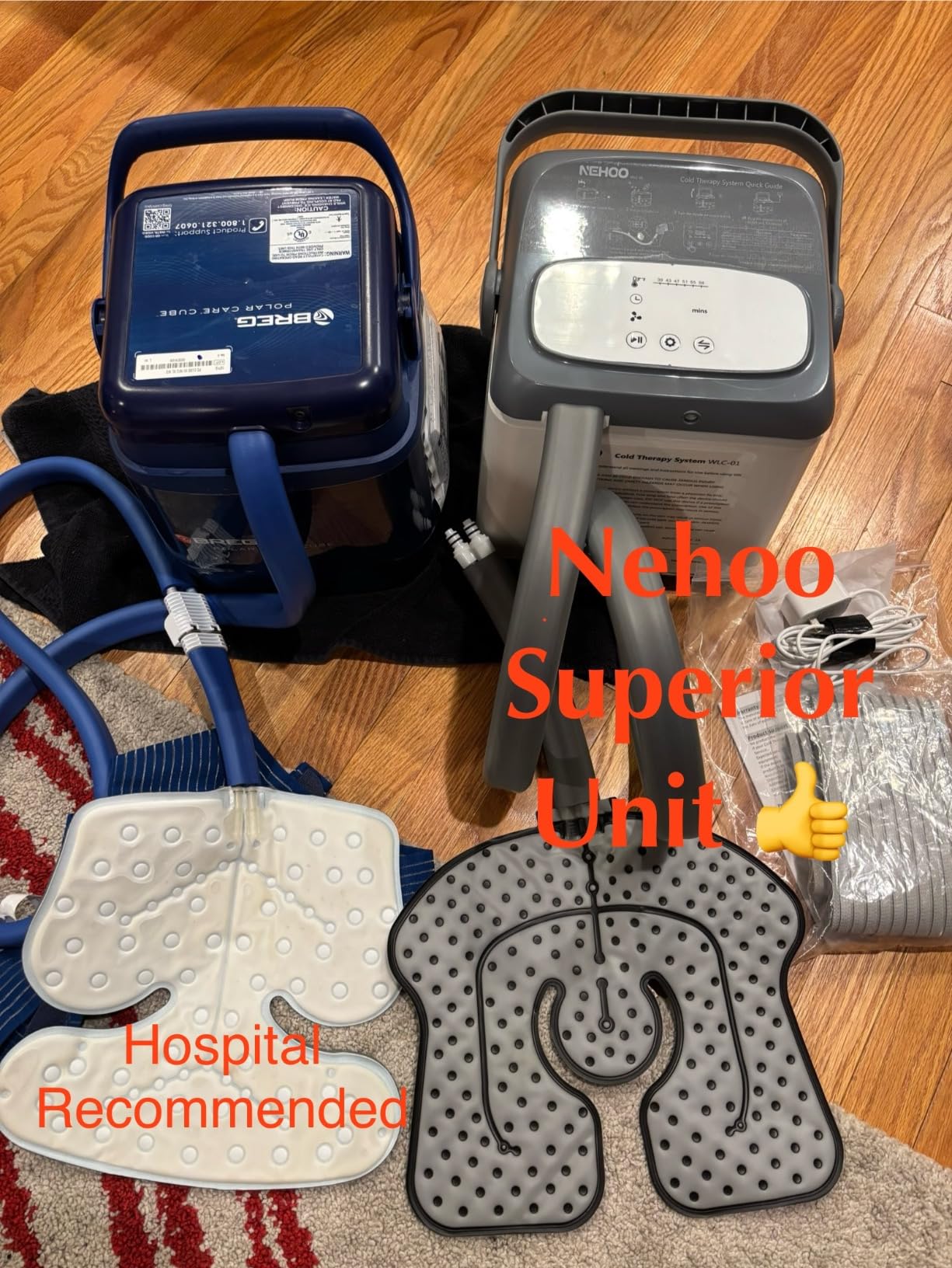 Cold Therapy Machine with Large Shoulder Pad, Pain Relief for After-Surgery Recovery, Programmable Ice Therapy Machine, Post-Surgery Continuous Cryotherapy customer photo 1