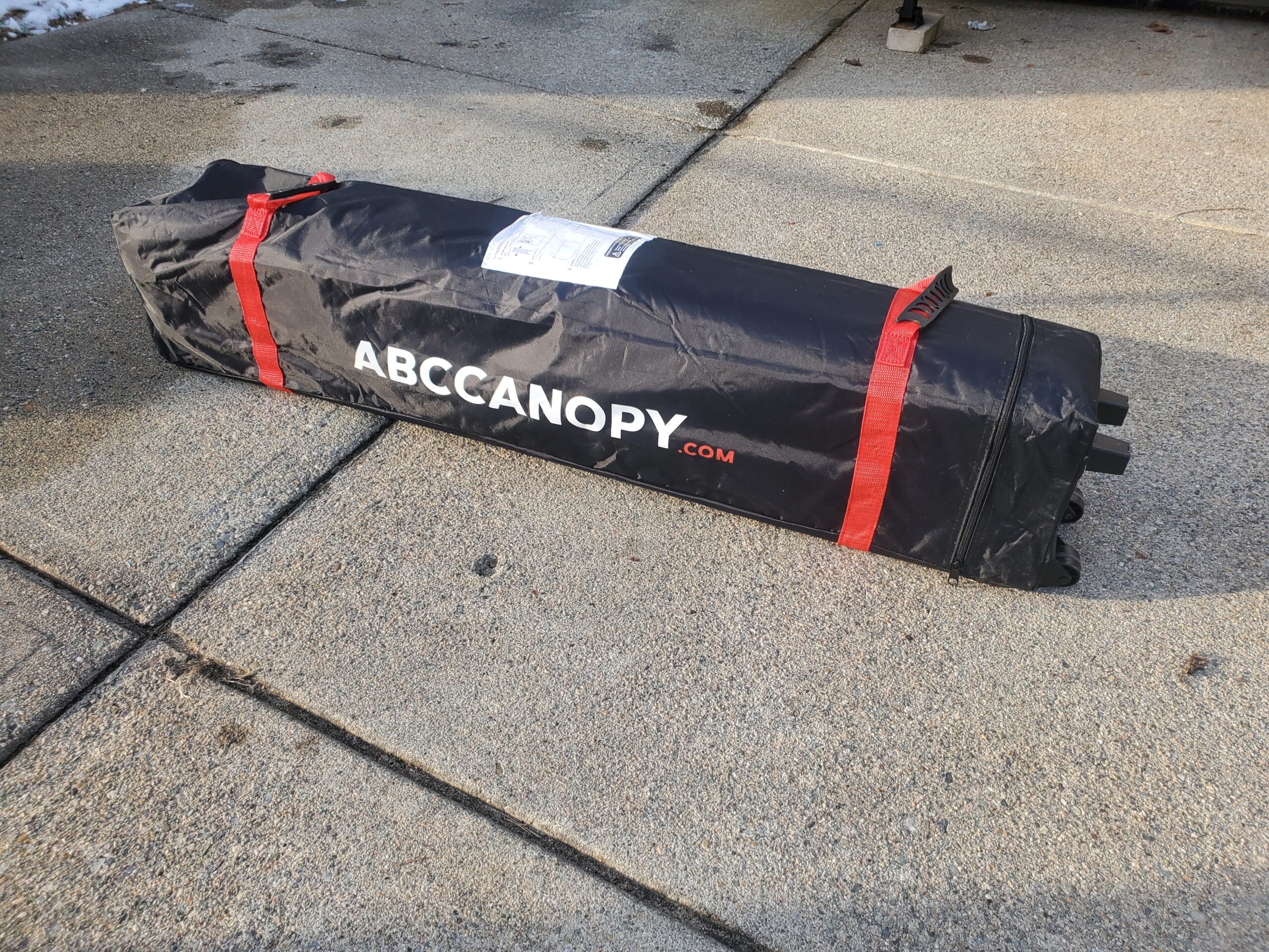 ABCCANOPY 10x10 Pop Up Canopy Tent, Easy Setup Instant Shelter with Wheeled Bag, Heavy Duty Outdoor Canopy for Beach, Market, Backyard, UV Protection, Outdoor Weather Protection (White, 10x10) customer photo 1