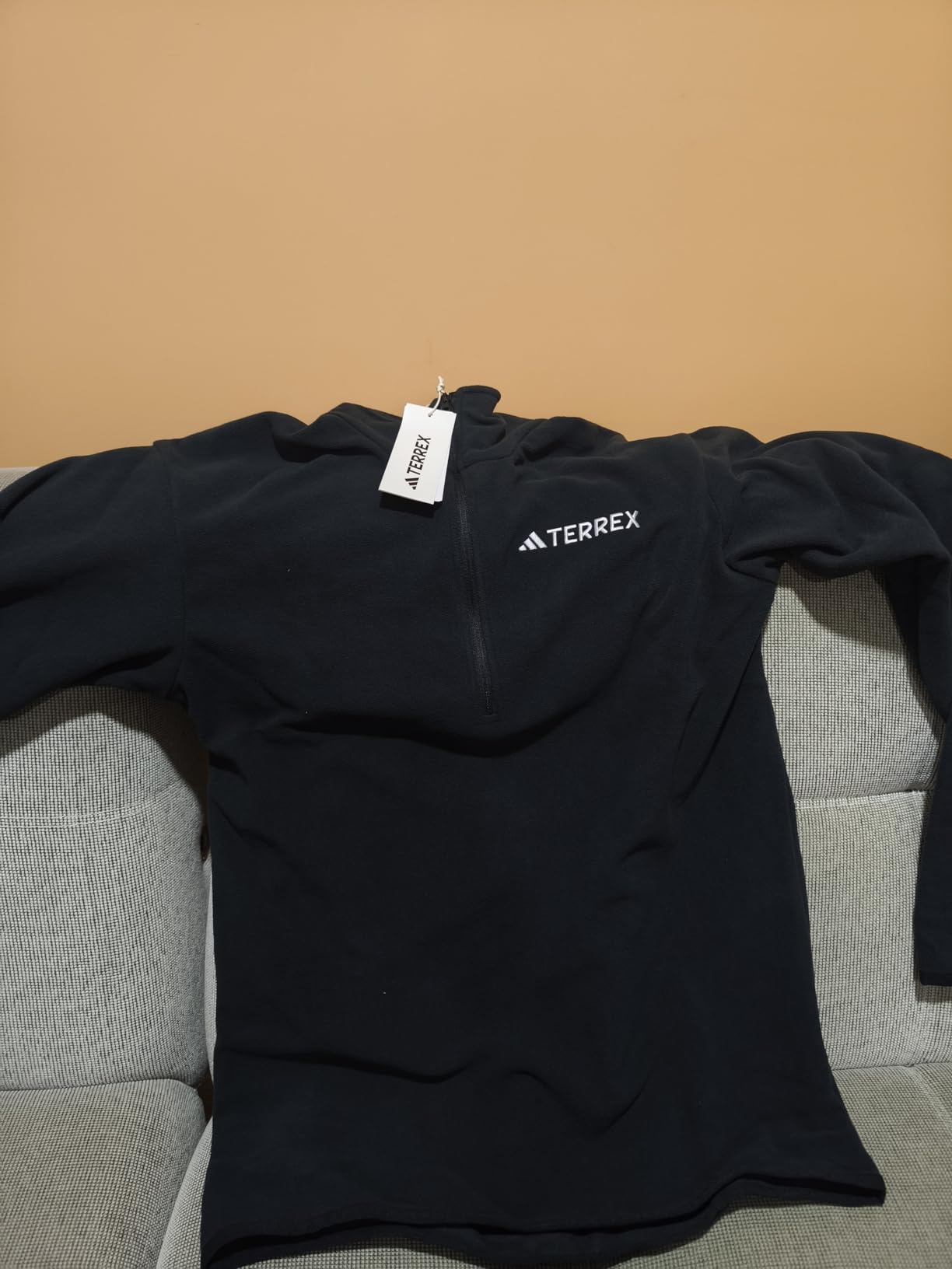 Men's Terrex Multi Essentials Half-zip Fleece Hiking Jacket customer photo 1
