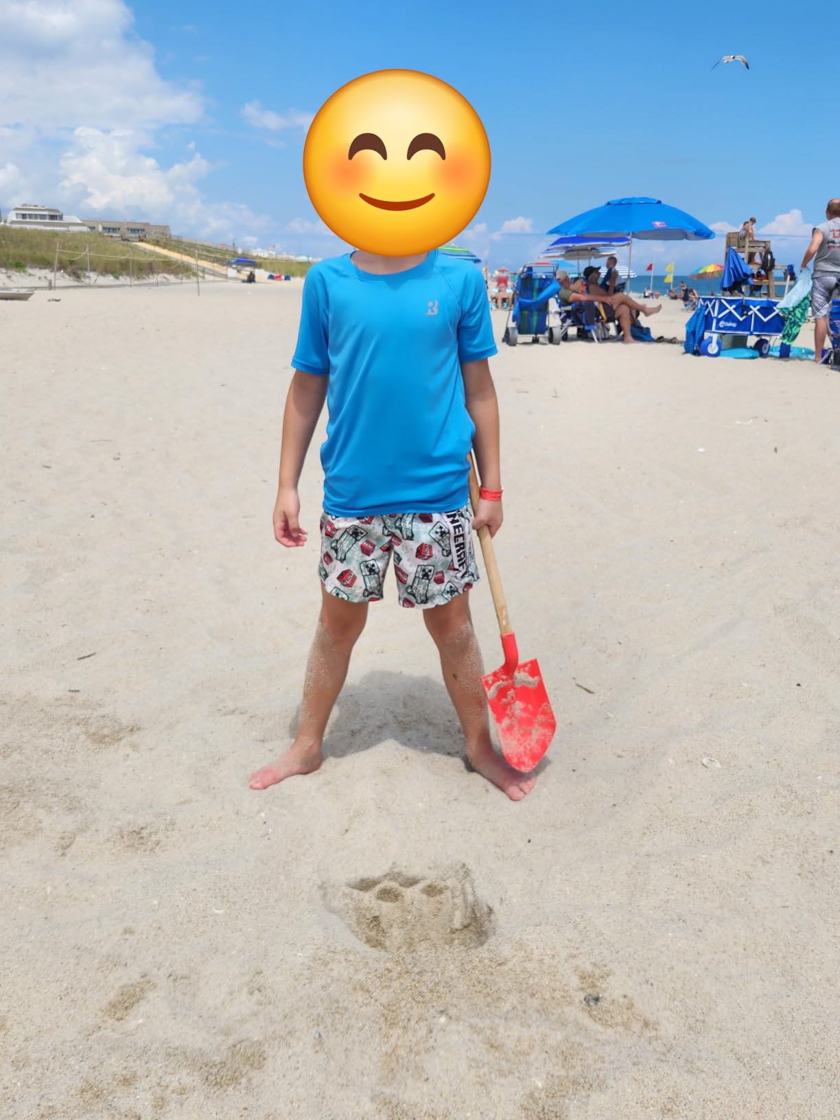 Roadbox Boys Rash Guard Swim Shirt, UPF 50+ Sun Protection Short Sleeve, Quick Dry Rashguard Water Shirt for Kids customer photo 1