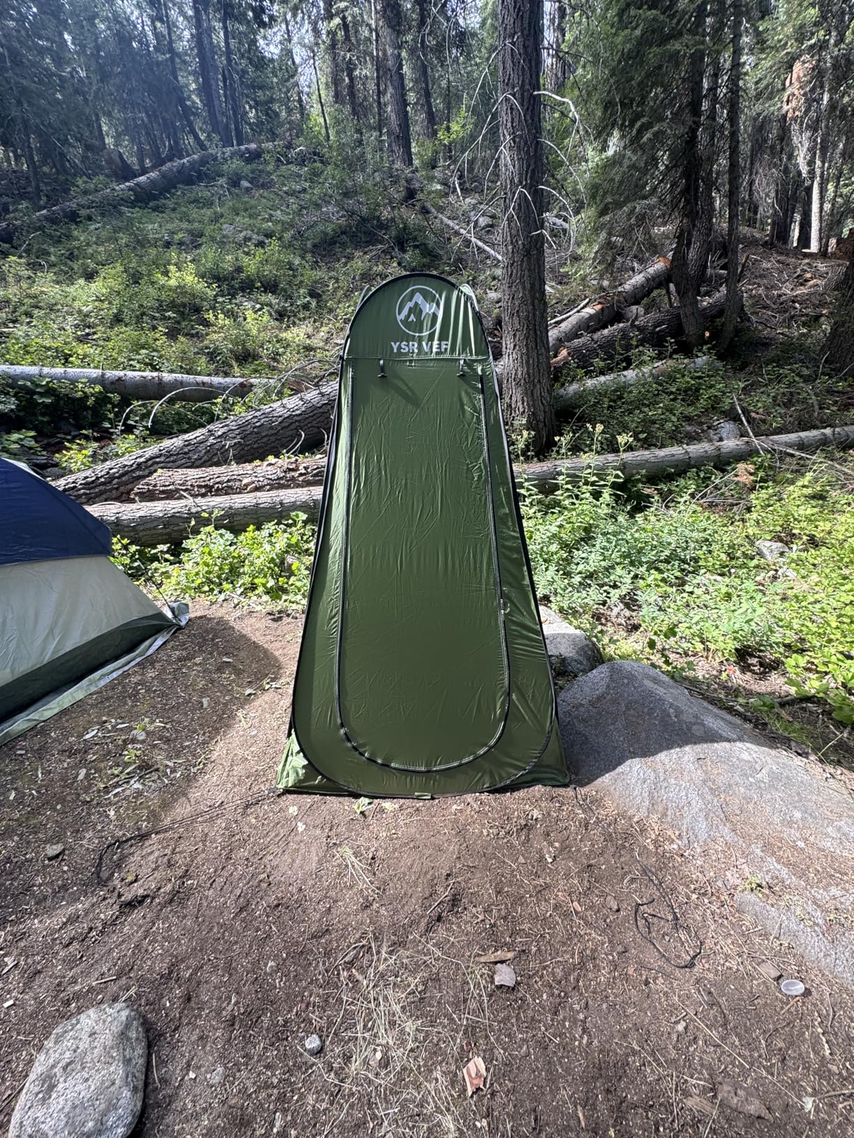 Camping Toilet with Pop-Up Privacy Tent and Liquid Waste Gel, Portable Toilet for Camping with Large Tent, Ergonomic Potty Provides Enhanced Comfort, Suitable for All Ages customer photo 2