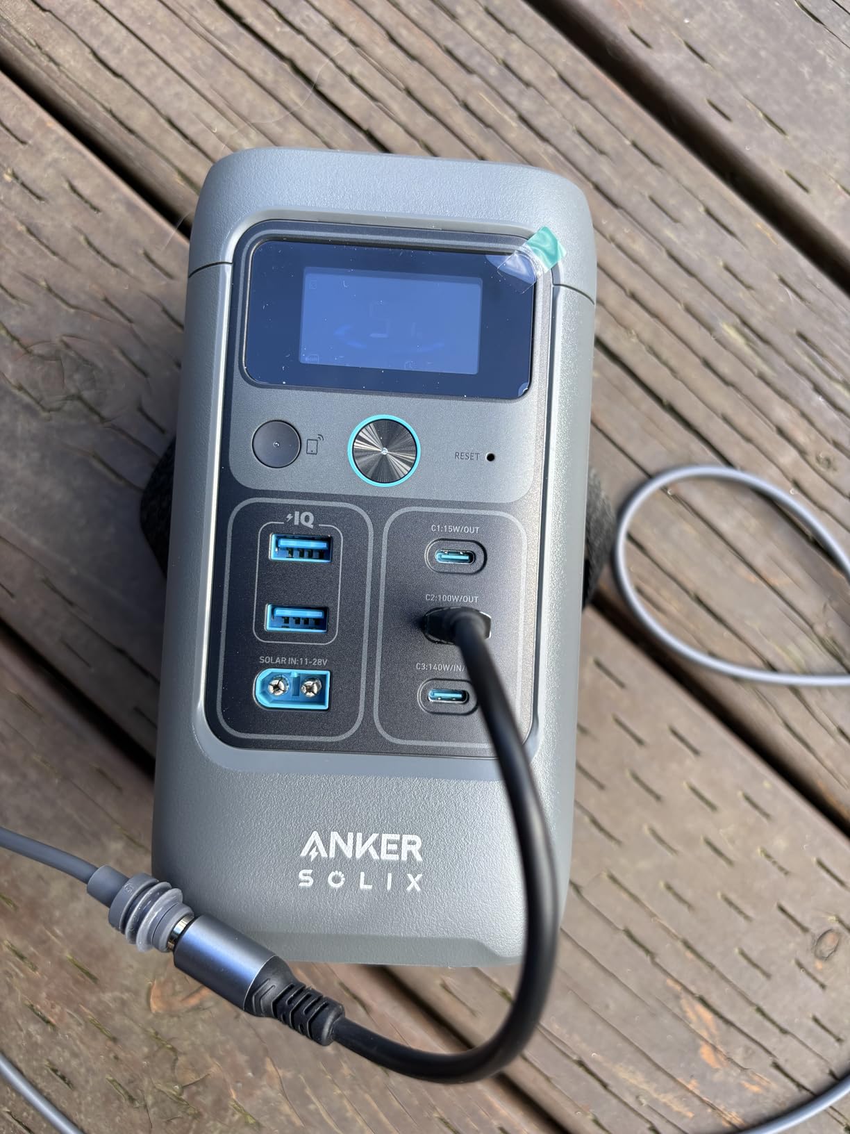 Anker SOLIX C200 DC Portable Power Station, 192Wh, 200W, Outdoor Camping | 192Wh LiFePO4 Battery, 200W Solar Generator for UPS, Outdoor, Travel, and Emergency Use (No Wall Charger Included) customer photo 2