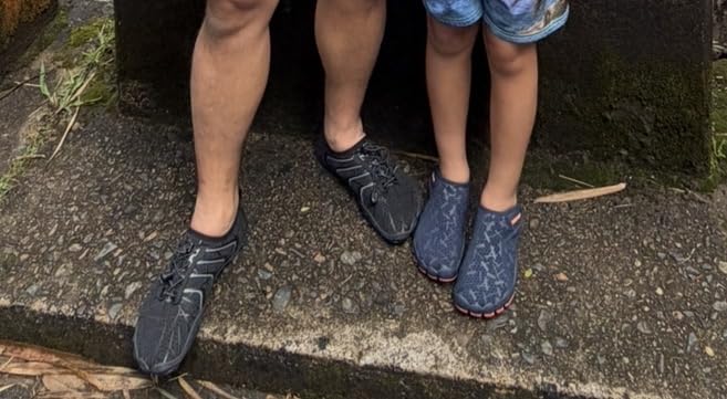 SEEKWAY Barefoot Water Shoes for Kids - Wide Toe Box and Quick-Dry Sand Shoes Toddler for Hiking Swim Beach Pool Kayak Sport Accessories, Camping Essentials Non-Slip for Boys Girls Sizes customer photo 1