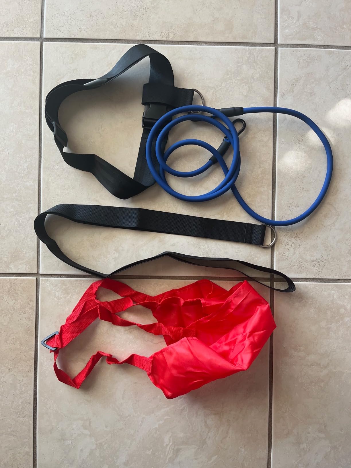 Swimming Resistance Training Set - Aquatic Resistance Belt, Swim Parachute, Pool Trainer Set customer photo 1