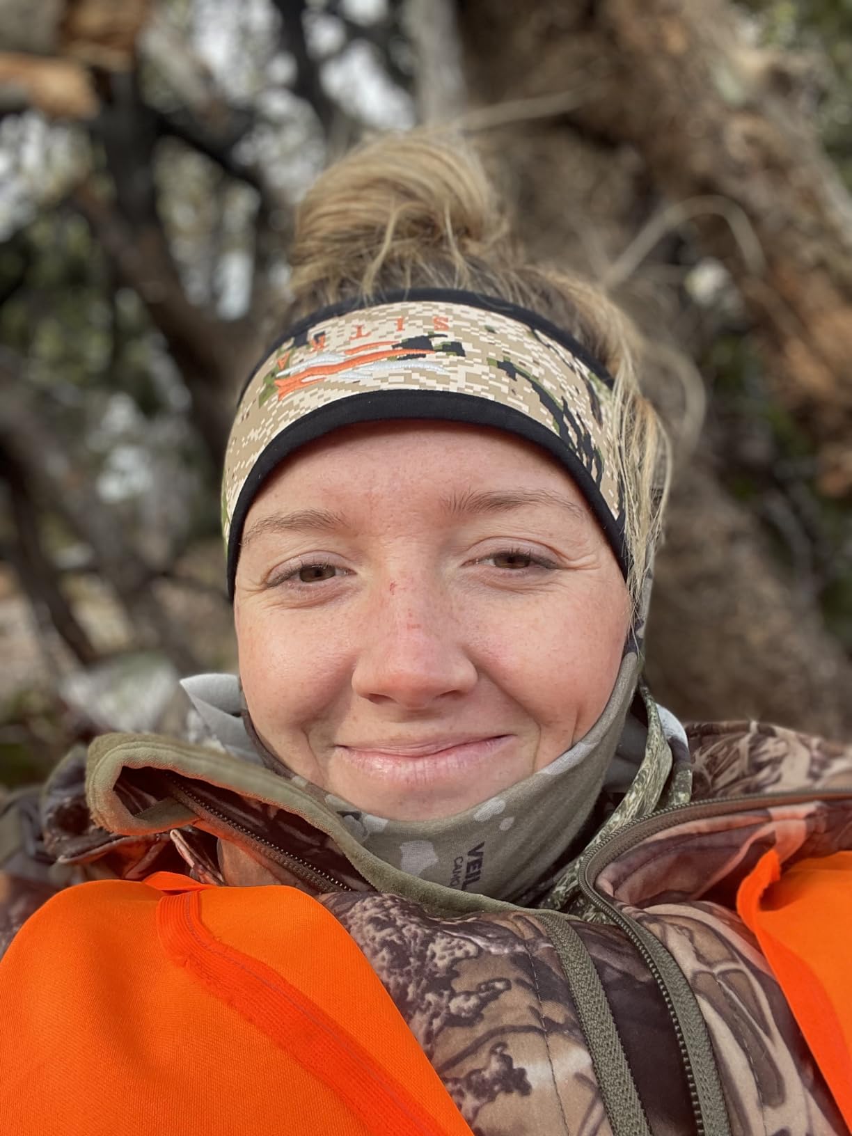 NEW VIEW Womens Hunting Clothes, Upgraded Ultra-Quiet Water Resistant Camo Hunting Jacket for Duck Waterfowl Deer Hunting customer photo 2