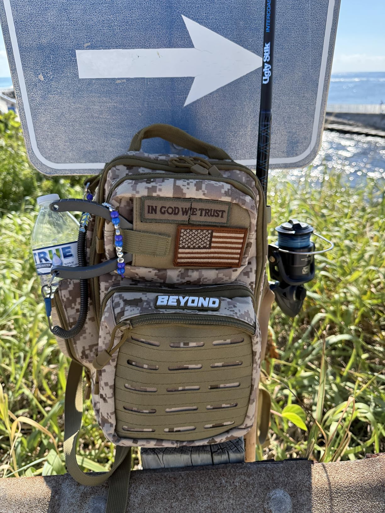 Beyond Fishing Tackle Backpack- The Voyager Tactical Fishing Storage Bag - Lightweight & Compact Bag For Fishing customer photo 1