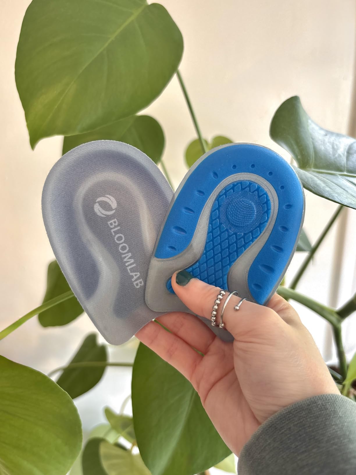 Premium Heel Pain Relief Gel Inserts - 2 Pack Shock-Absorbing Heel Cups for Plantar Fasciitis - Non-Slip Silicone Cushions for All Shoes & All-Day Comfort customer photo 2