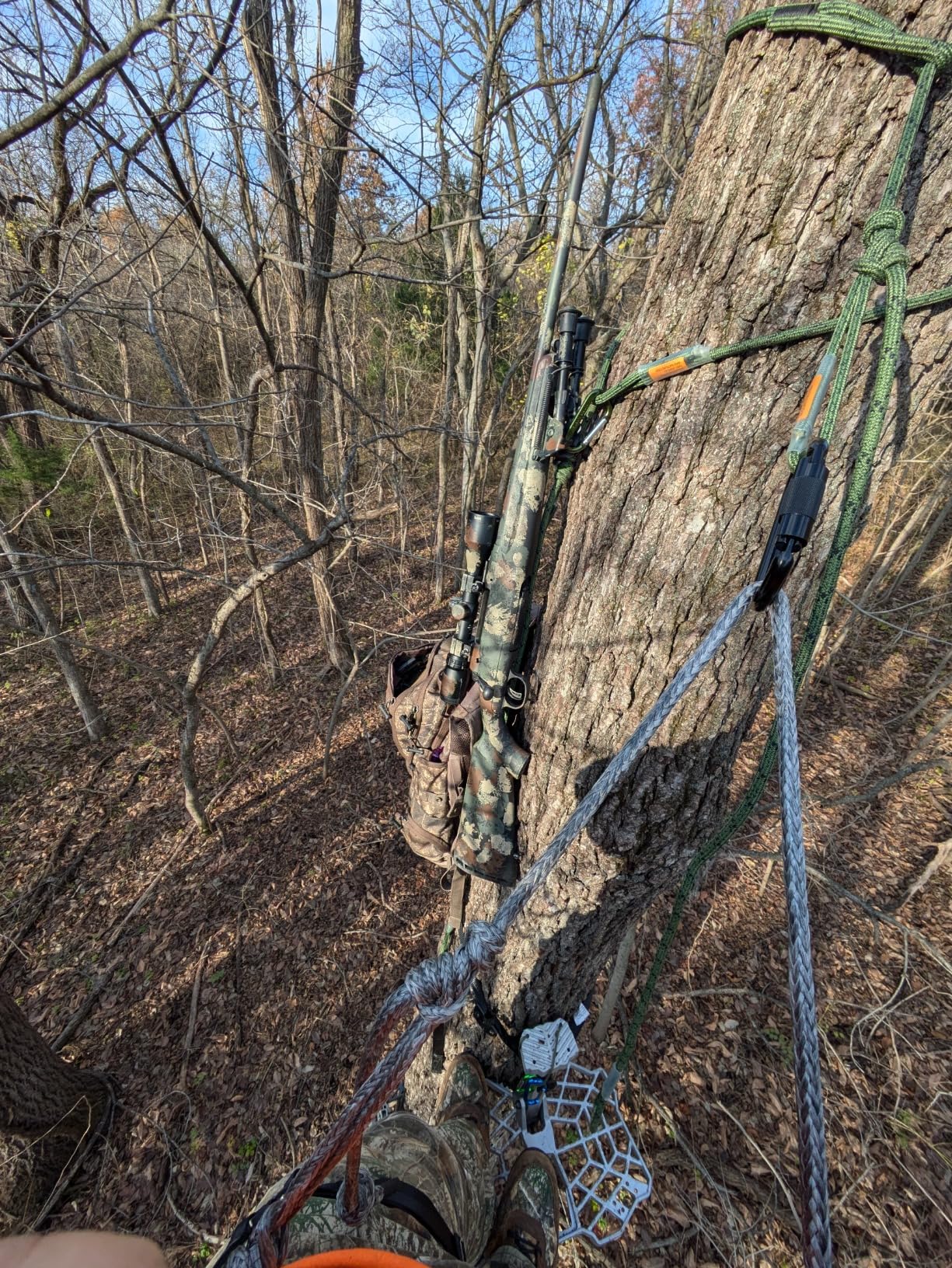 XOP Mutant Lightweight Packable Comfortable Hunting Tree Saddle - Extra Large customer photo 2