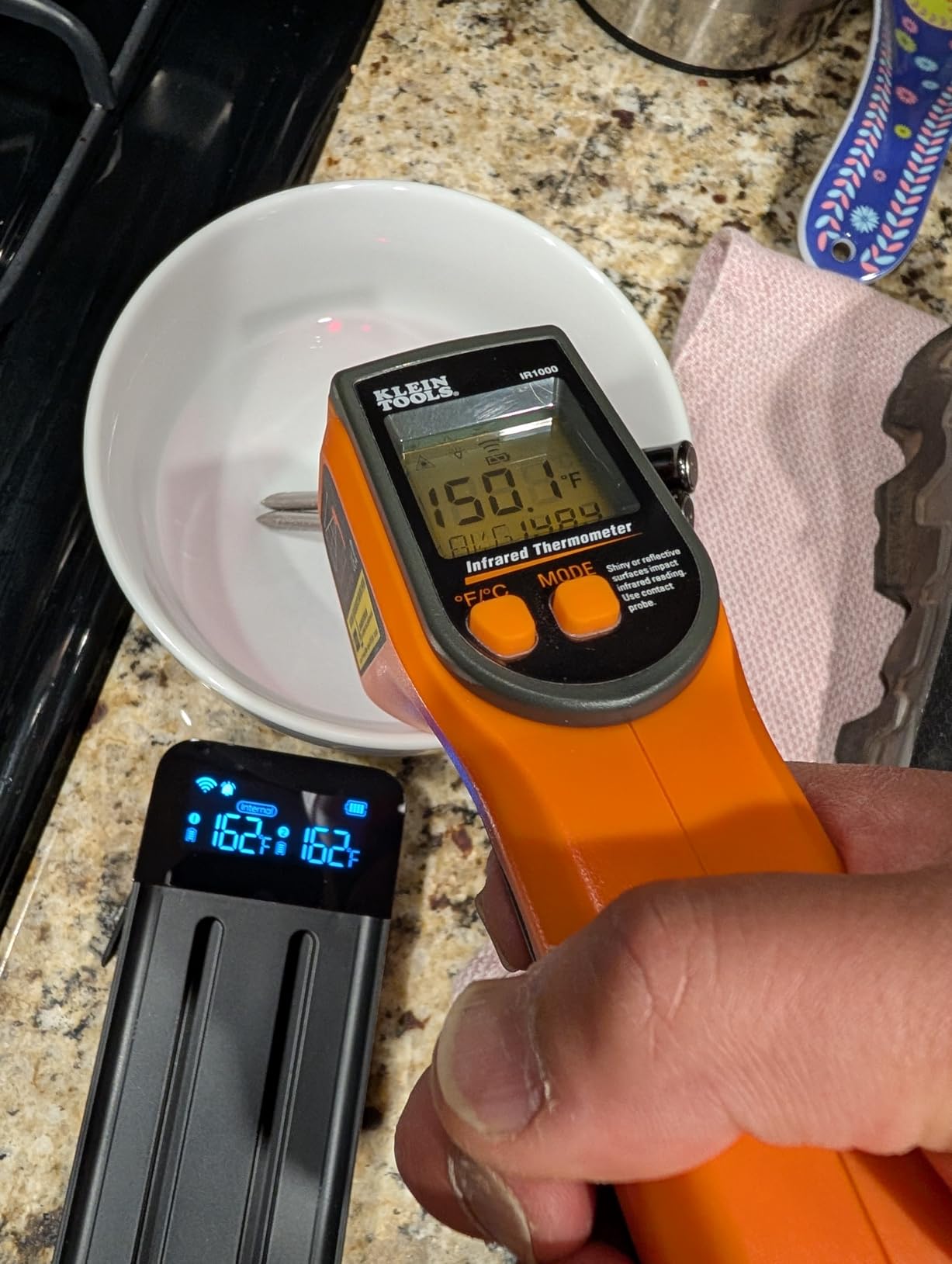 GoveeLife Smart Wireless Meat Thermometer 2 Probes with Stable Bluetooth WiFi Transmission, Digital Oven Thermometer with Accuracy±1.8℉, IP68, Charge Magnetic Base, Alarm, for BBQ, Grill, Smoker customer photo 2