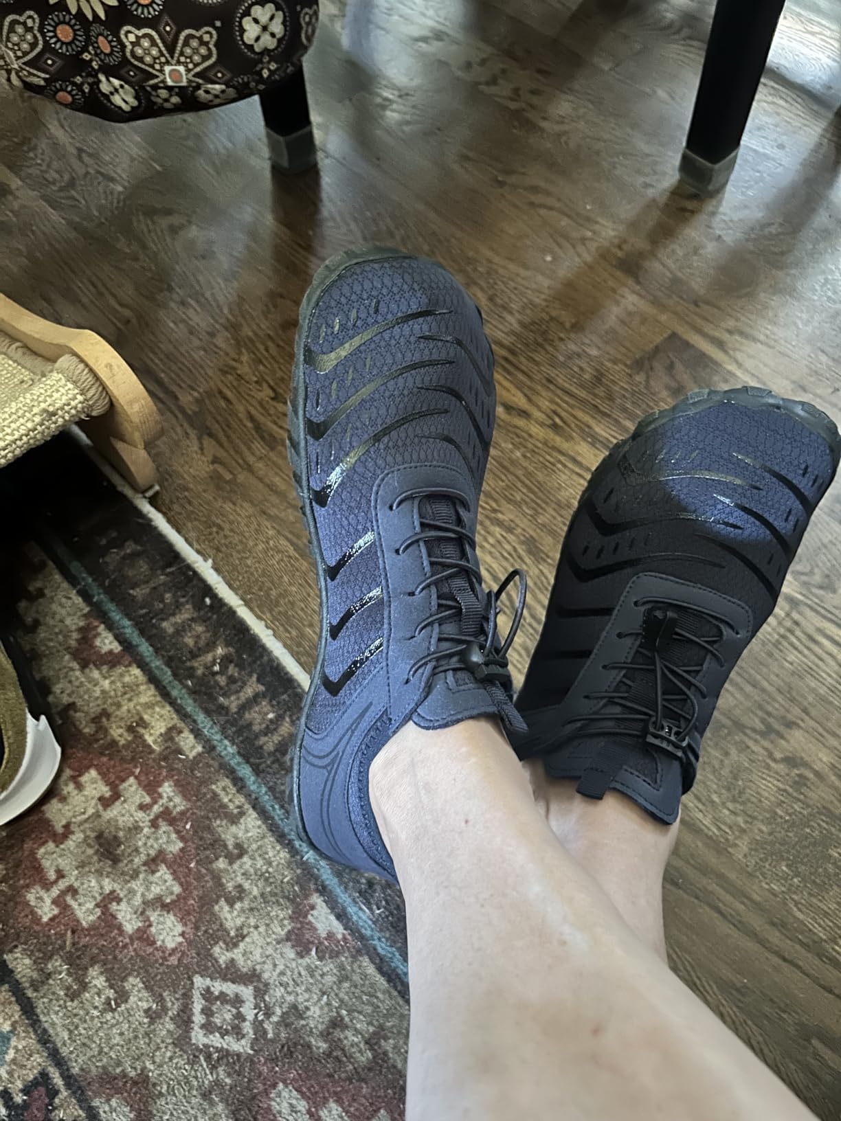 Barefoot Shoes Womens Mens Footwear for Walking Hiking with Wide Toe Box,Healthy & Non-Slip,Breathable Barefoot Vitality Water Shoes for Beach Pool Swim Outdoor (Unisex) customer photo 2