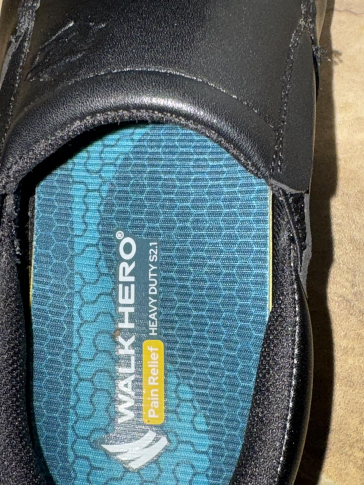 WalkHero Heavy Duty Orthotics Insoles, Remain Comfortable After Standing All Day, 220+lbs Plantar Fasciitis High Arch Support Inserts customer photo 1